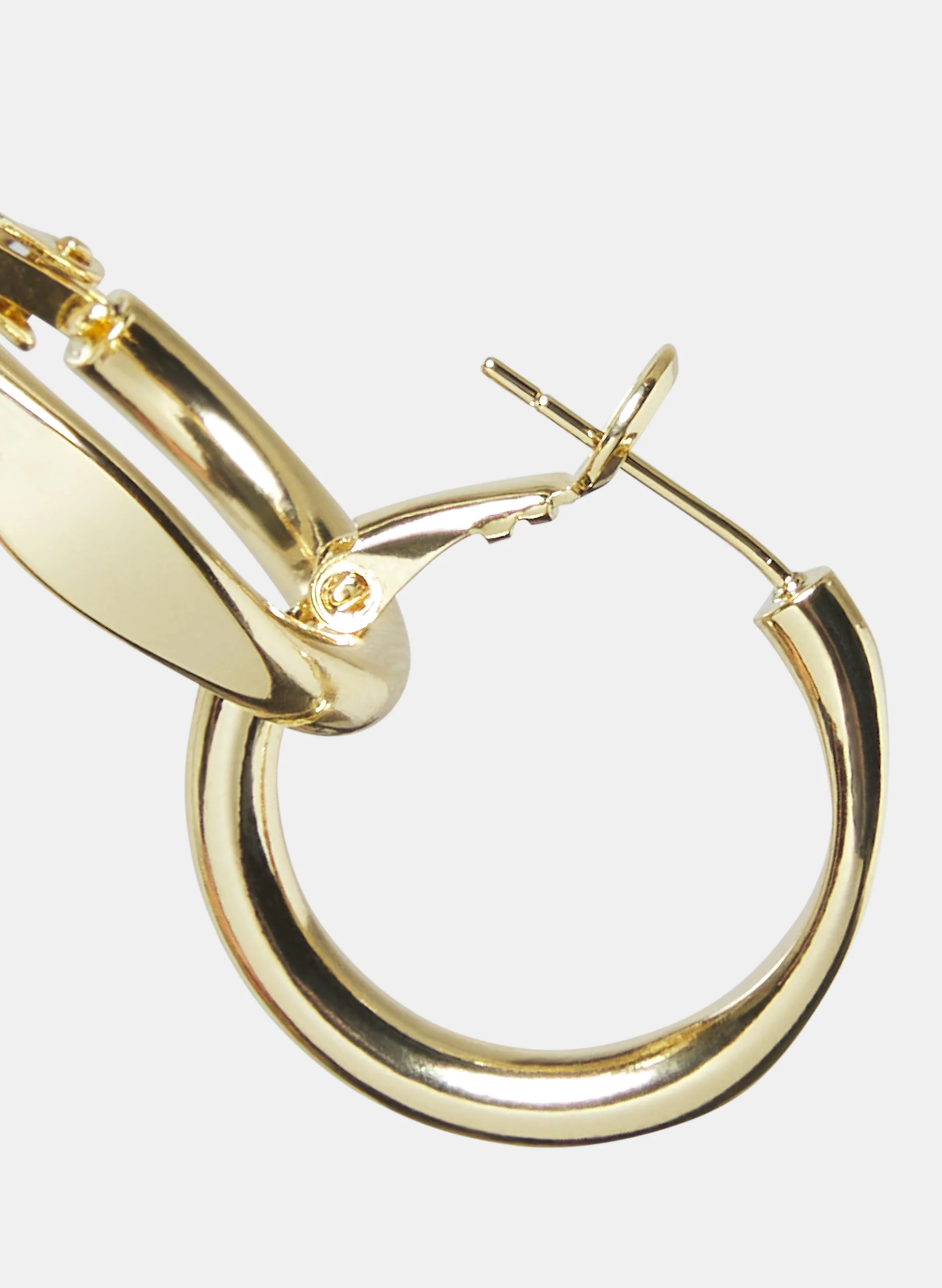 Irregular Hoop Earrings - Image 2