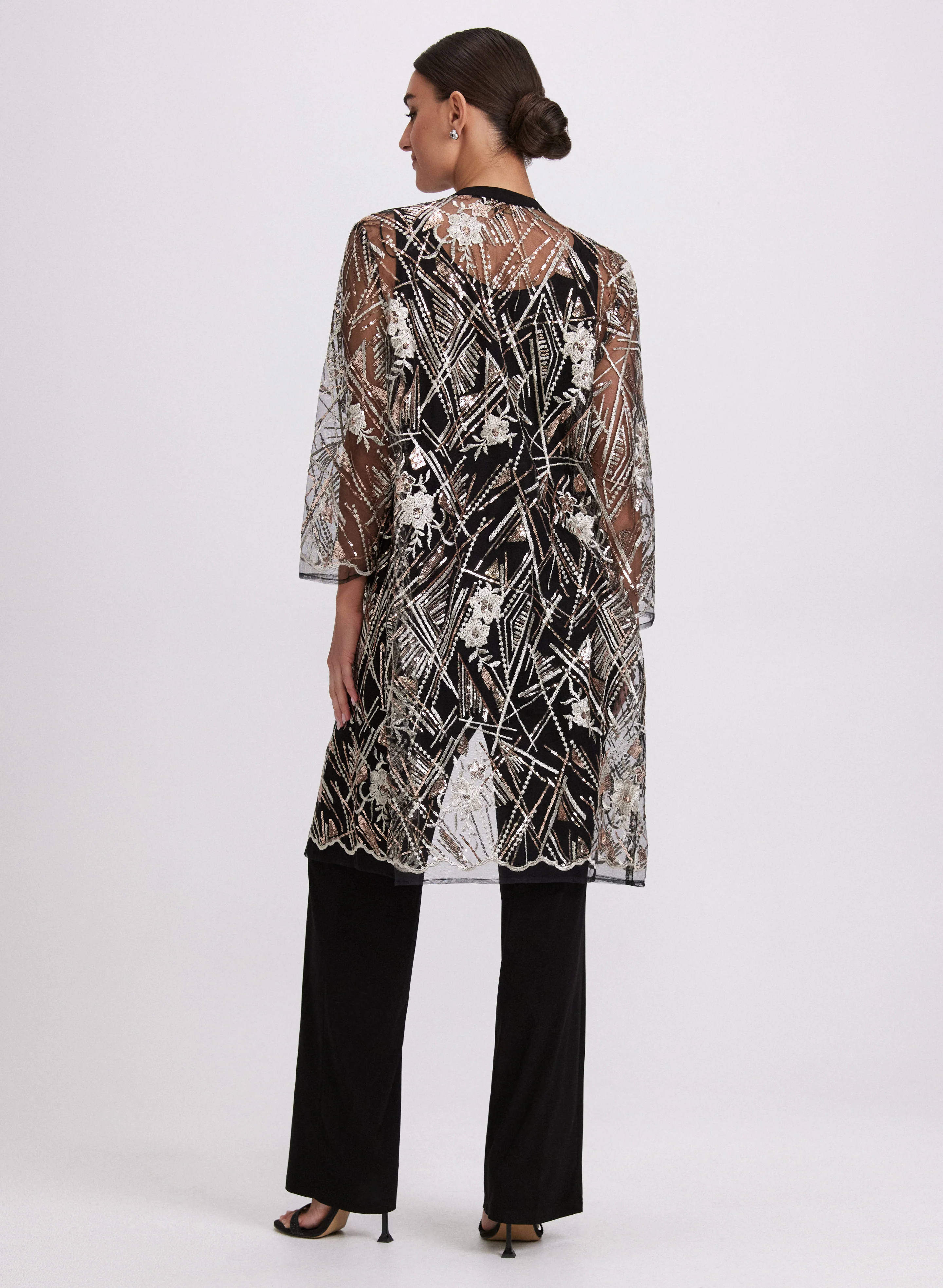 Jacket, Top & Pant Set - Image 3