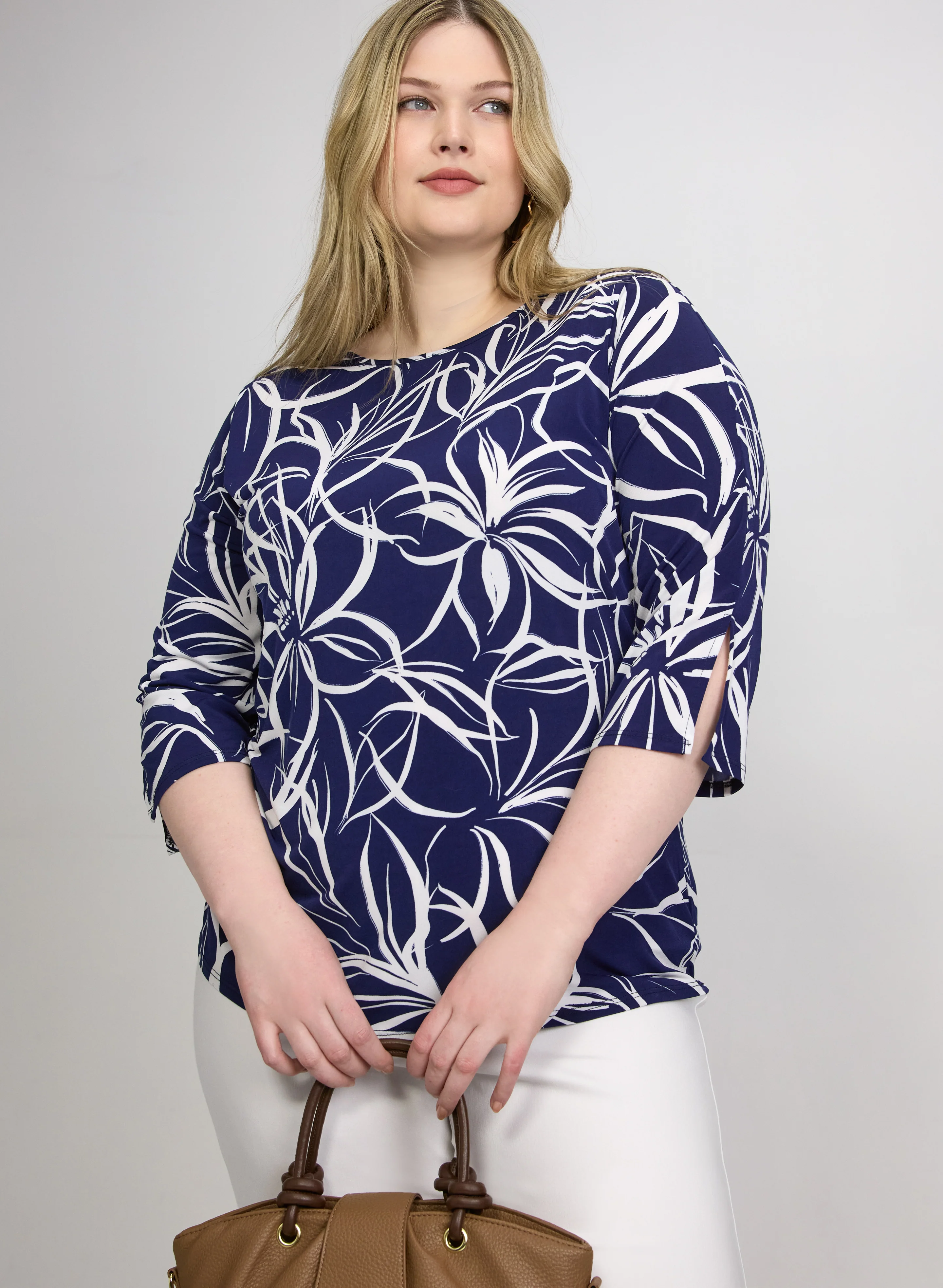 Jersey Floral Top