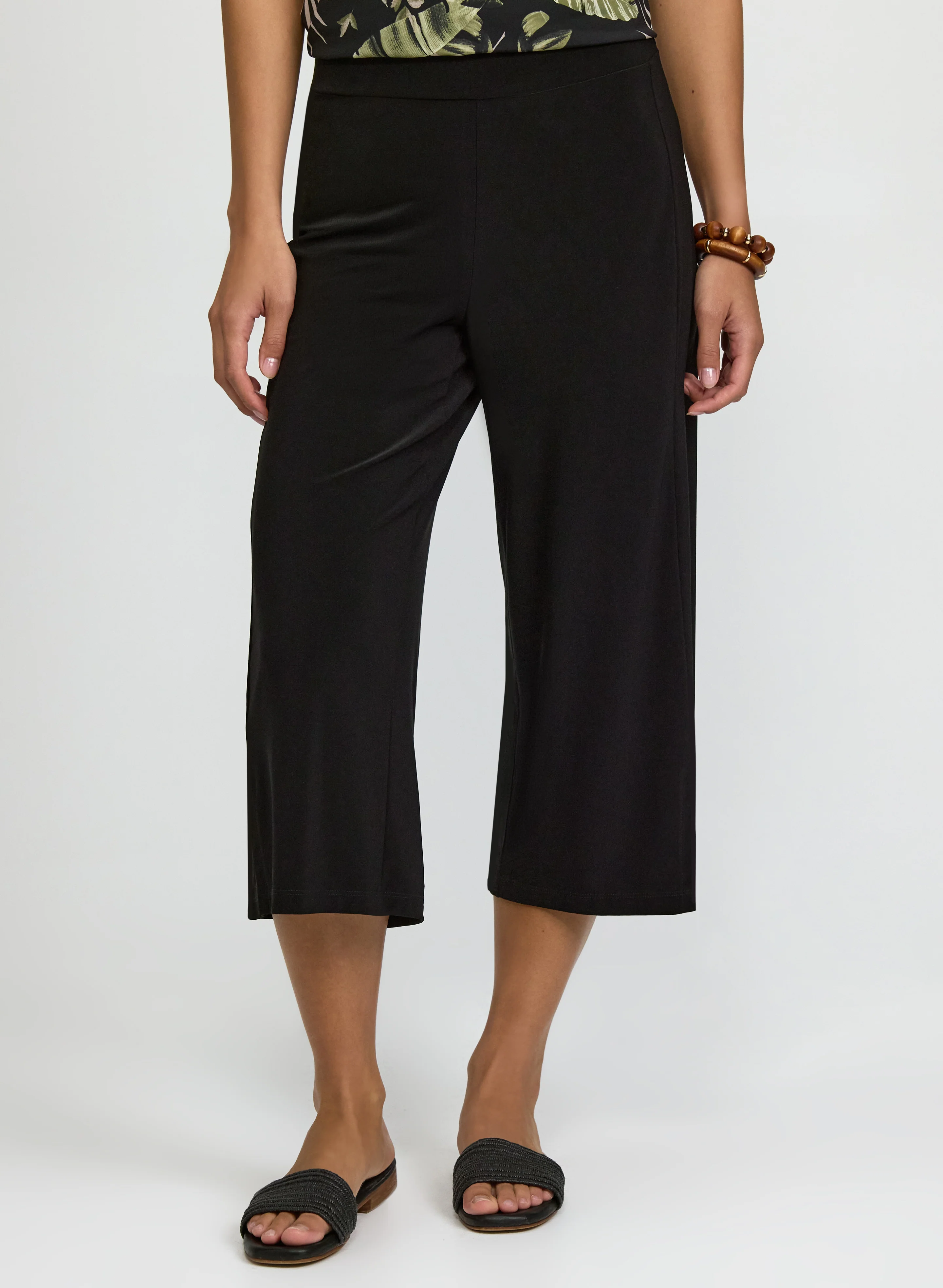Jersey Pull-On Capris
