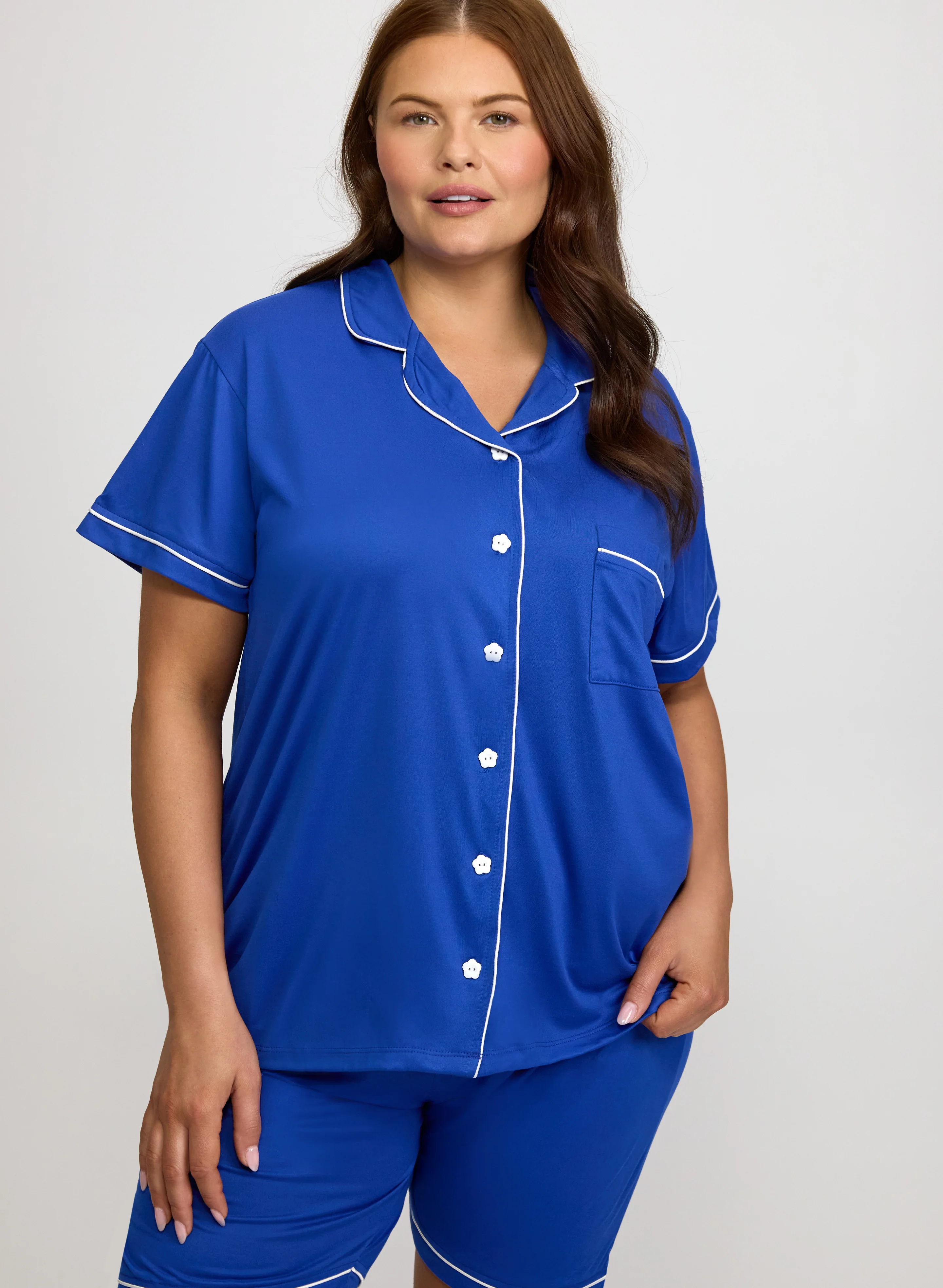 Jersey Top & Short Pyjama Set - Image 4