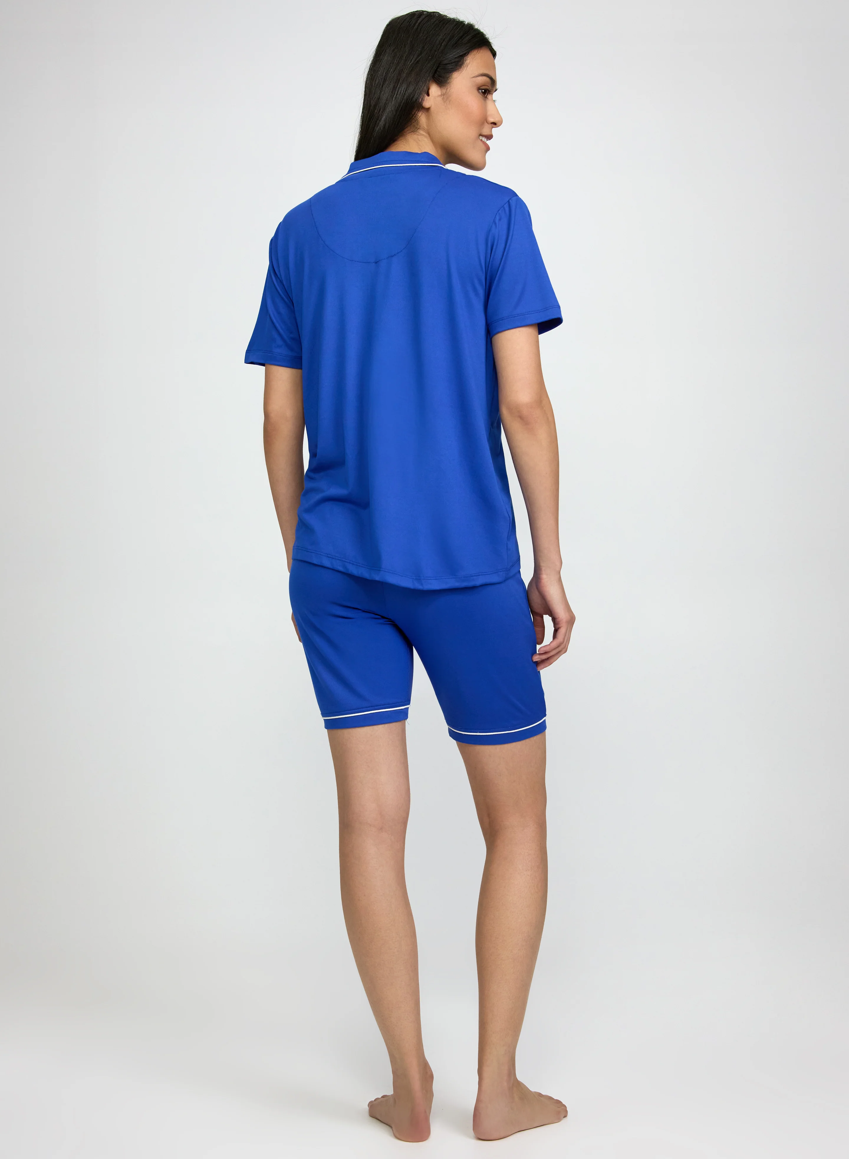 Jersey Top & Short Pyjama Set - Image 3
