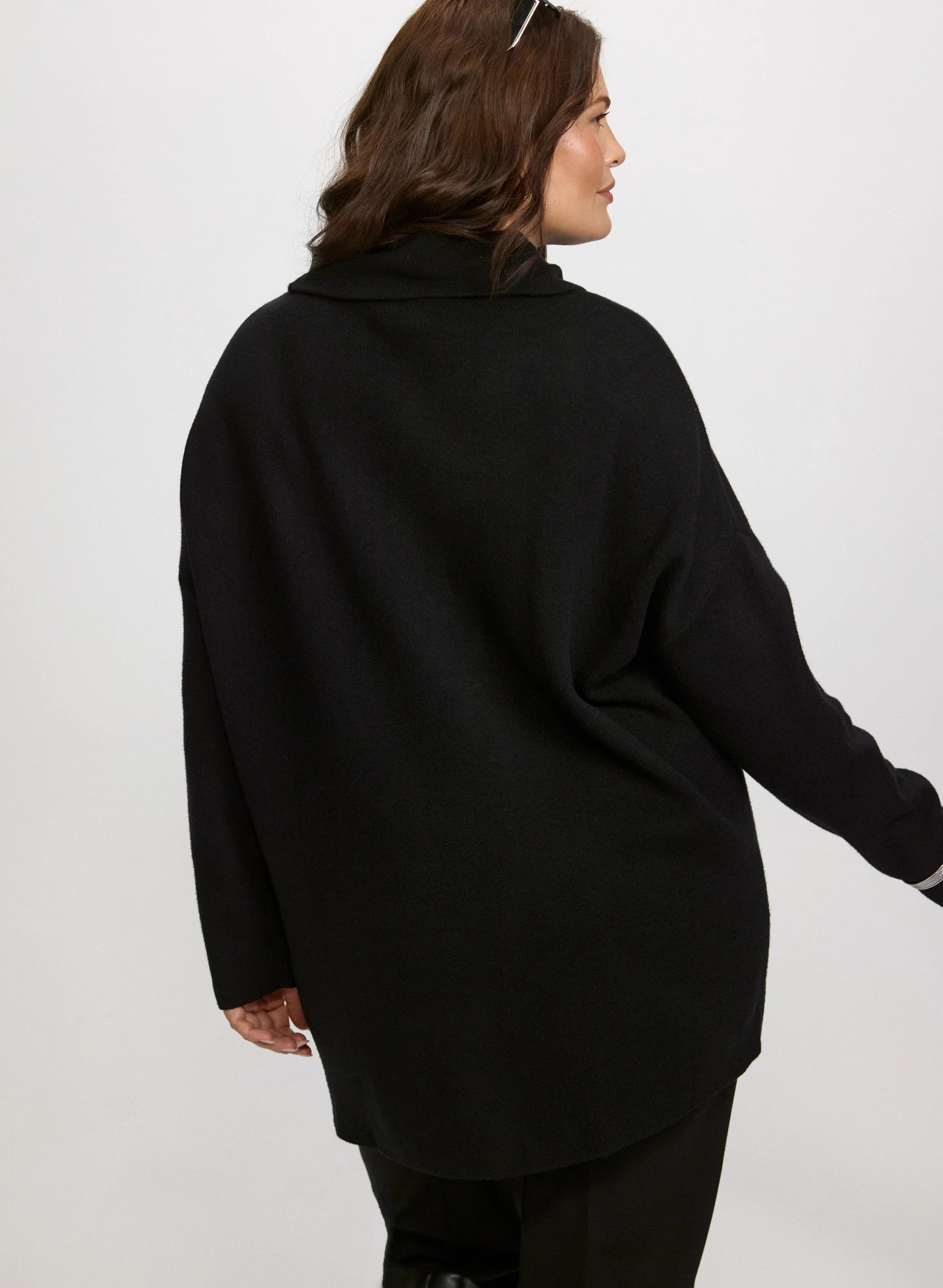 Joseph Ribkoff - Cowl Neck Sweater - Image 4