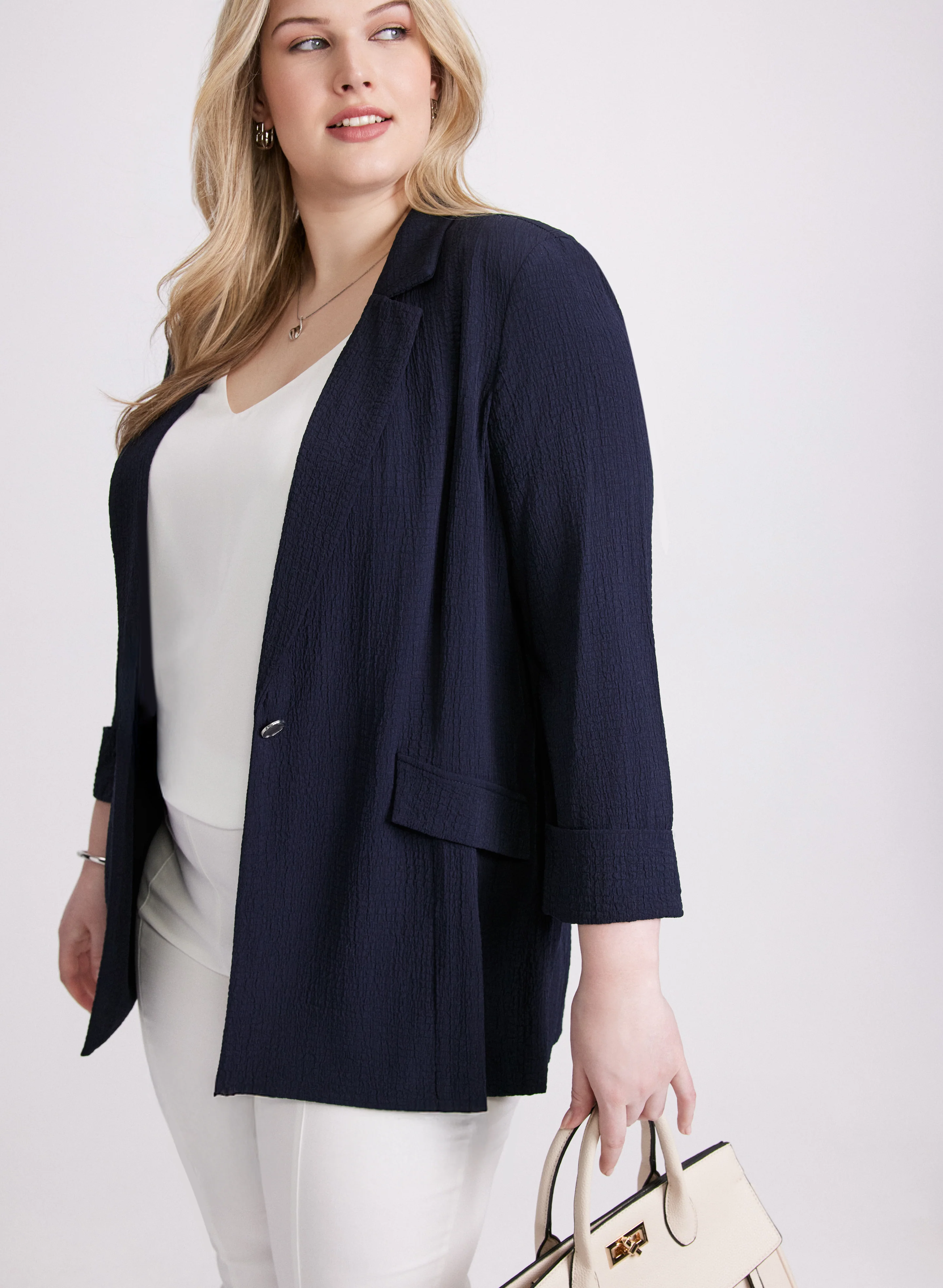 Joseph Ribkoff - Crinkle Jacket - Image 2