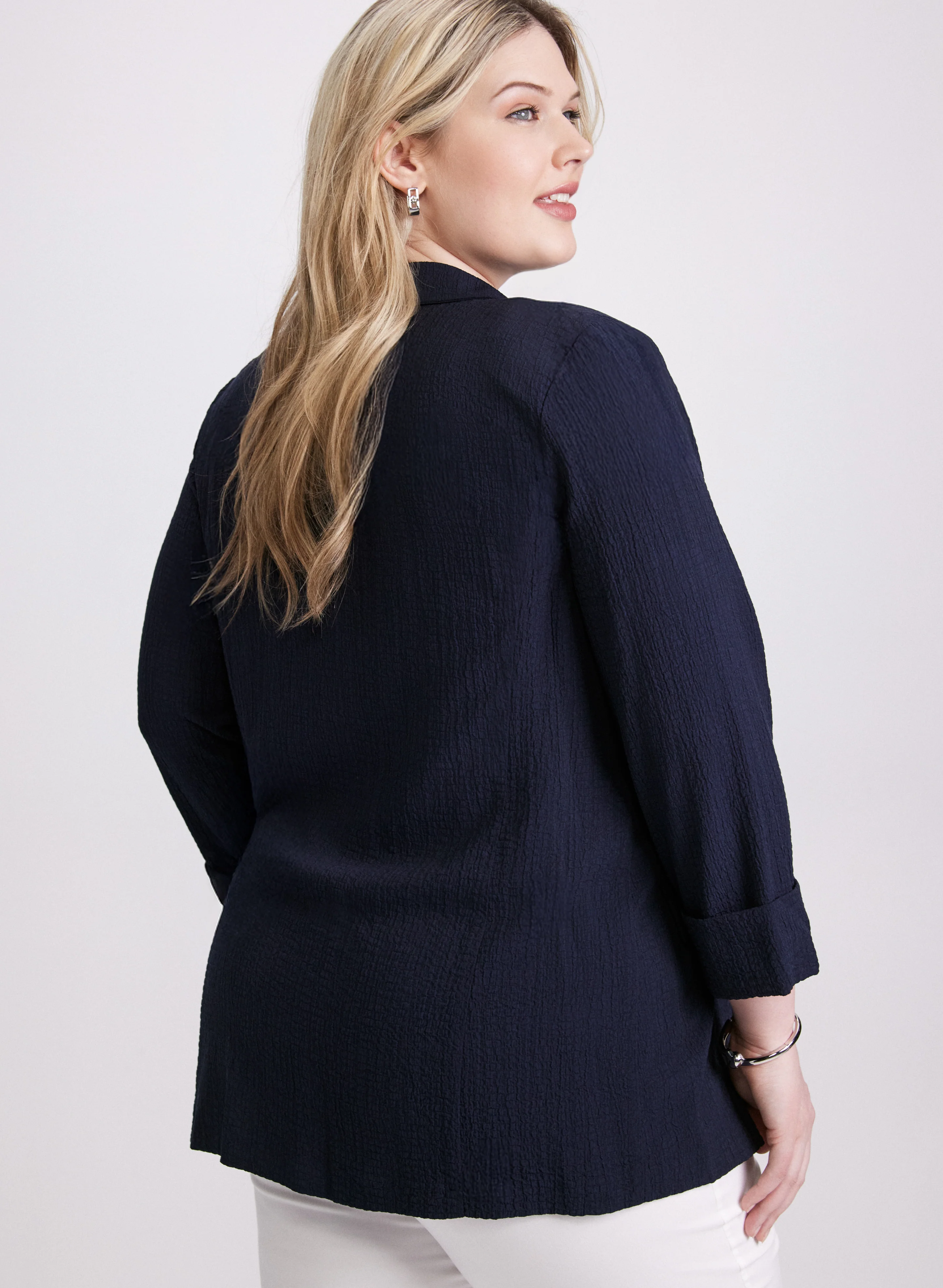 Joseph Ribkoff - Crinkle Jacket - Image 4