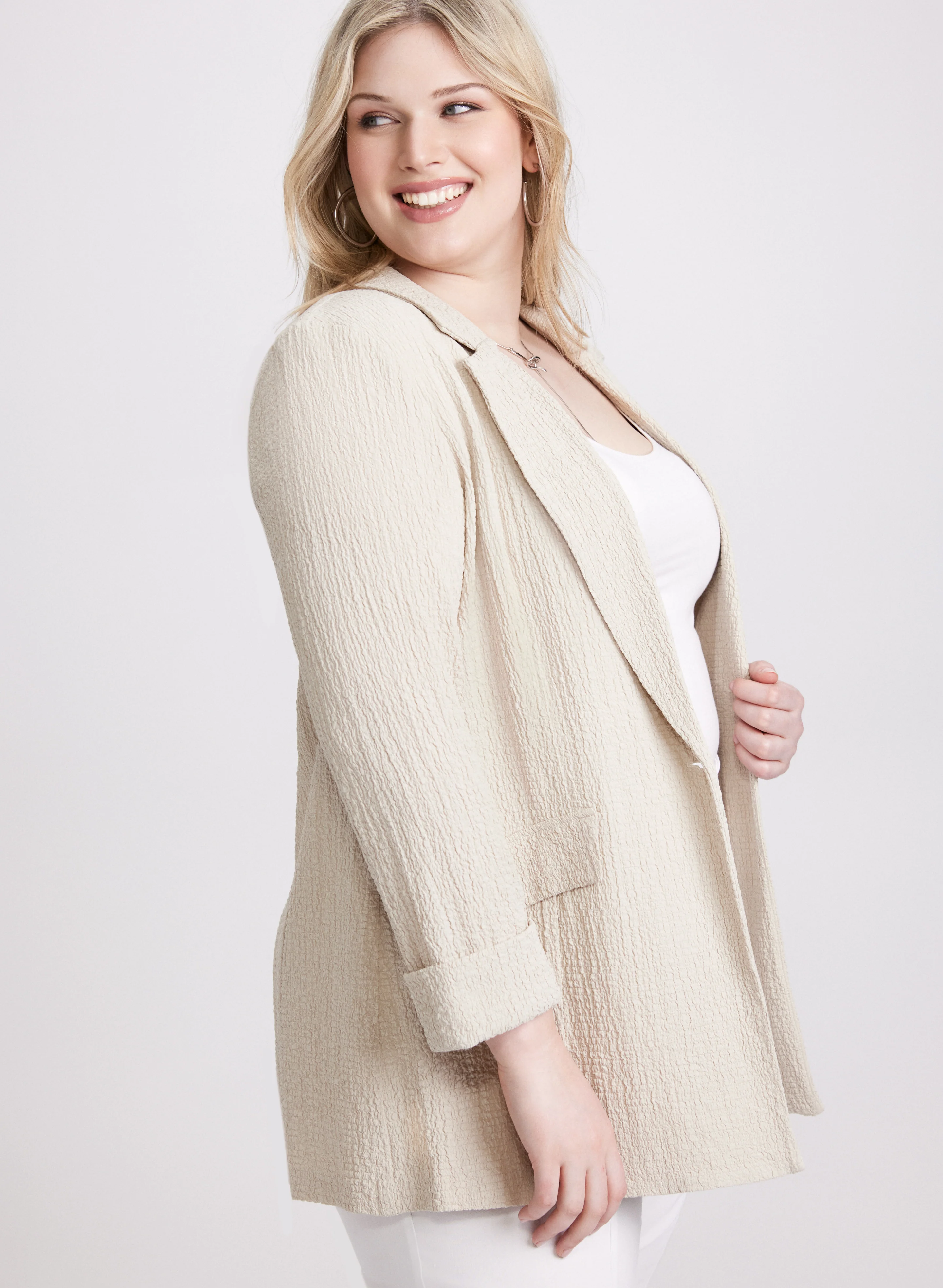Joseph Ribkoff - Crinkle Jacket - Image 2