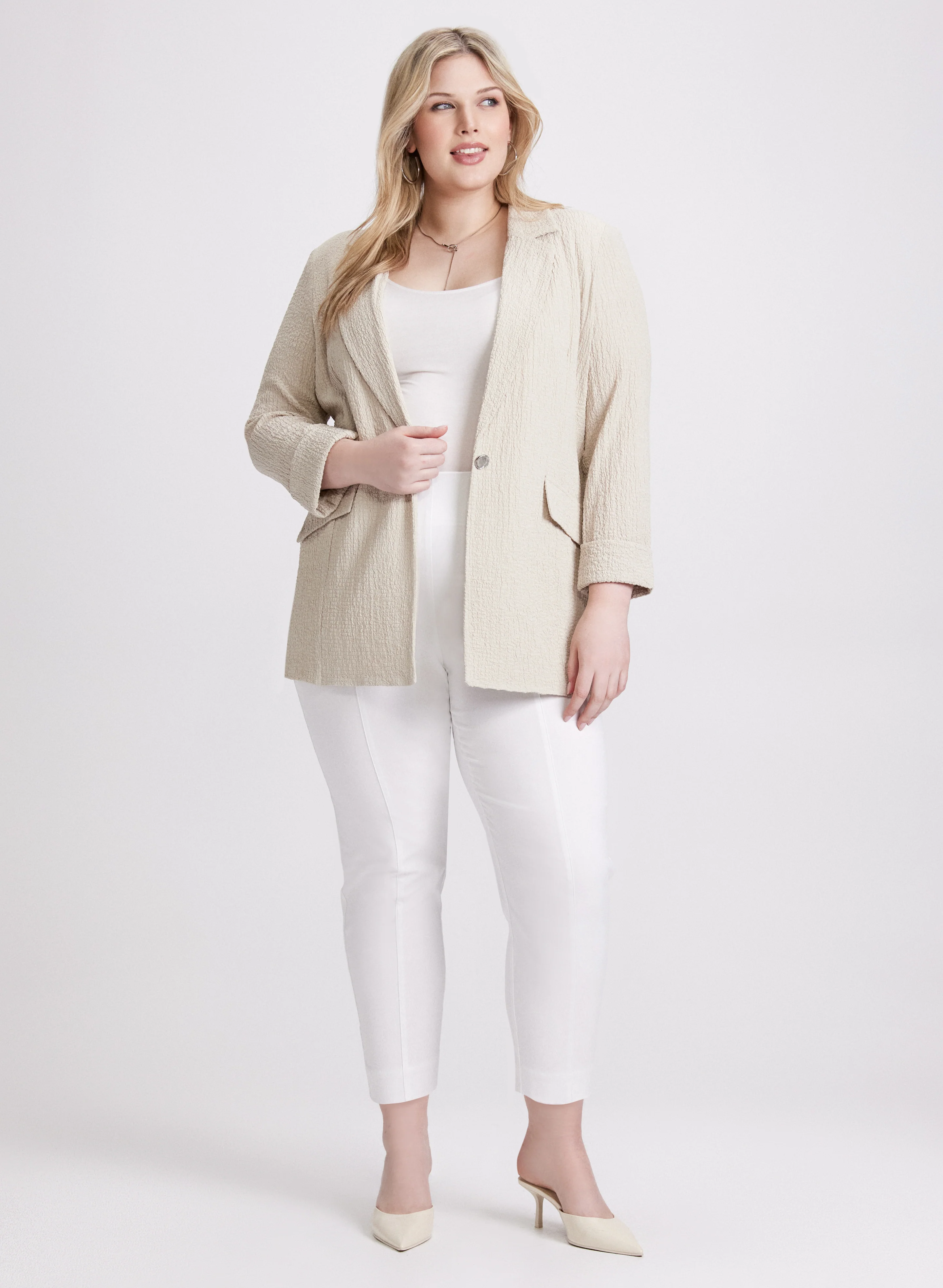 Joseph Ribkoff - Crinkle Jacket - Image 3