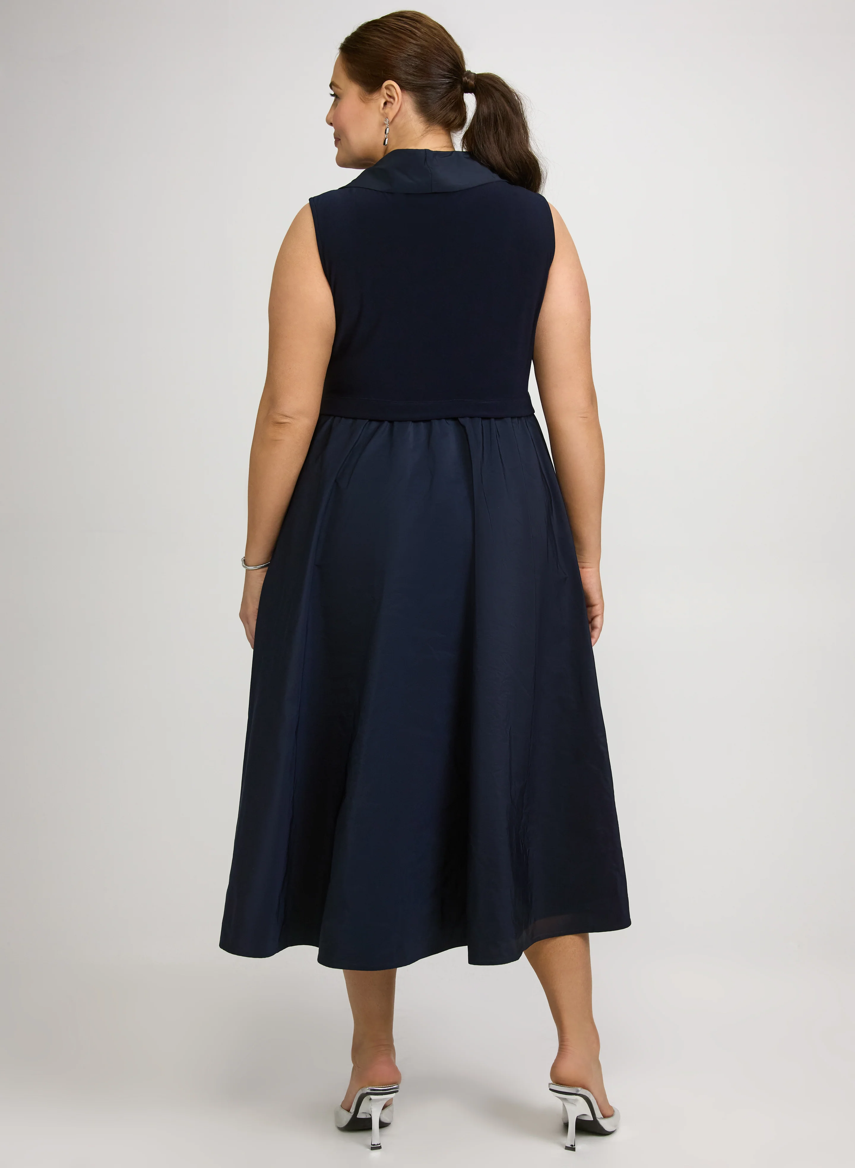 Joseph Ribkoff - Fit & Flare Midi Dress - Image 4