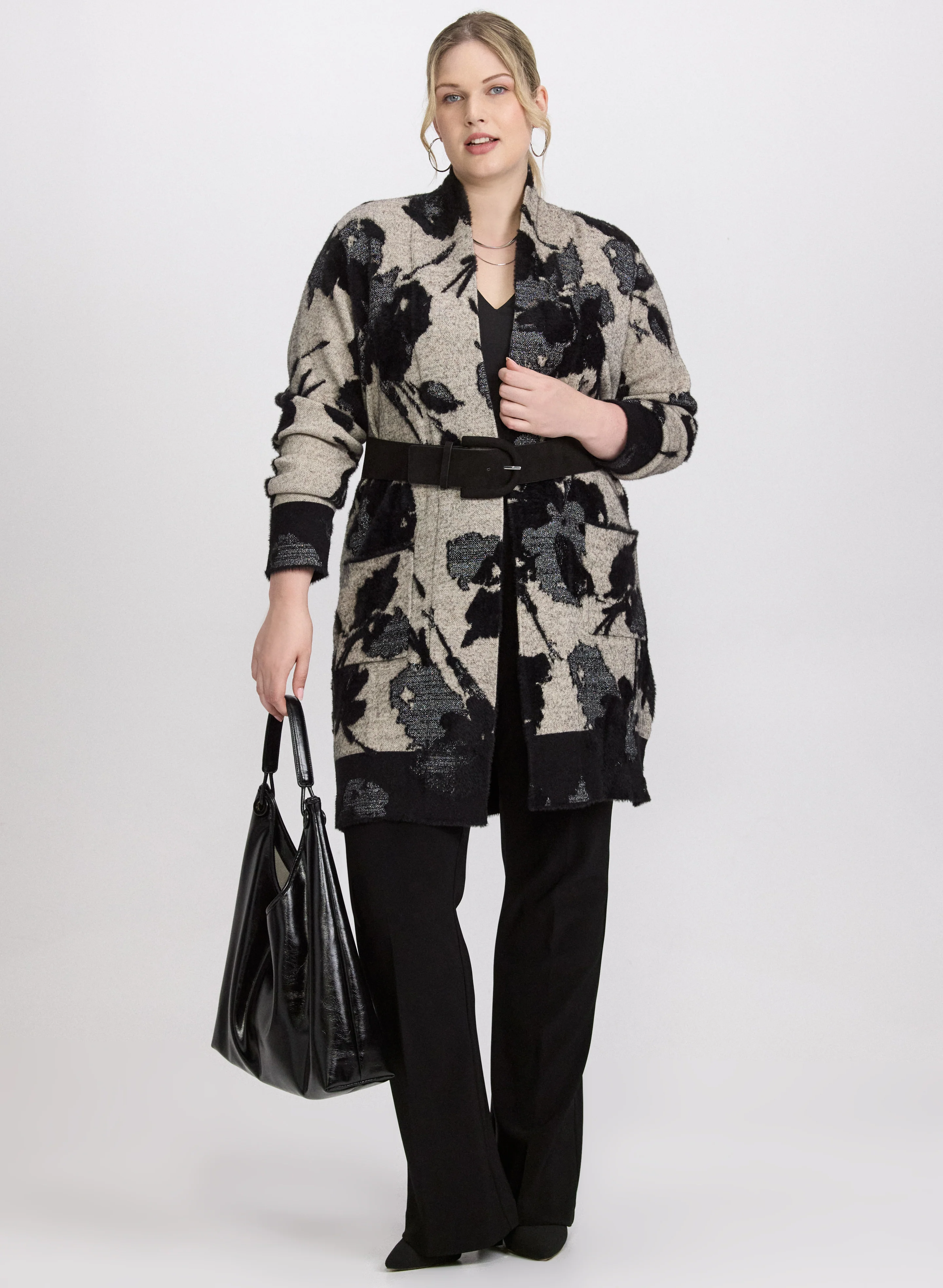 Joseph Ribkoff - Jersey Flare-Leg Pants - Image 4