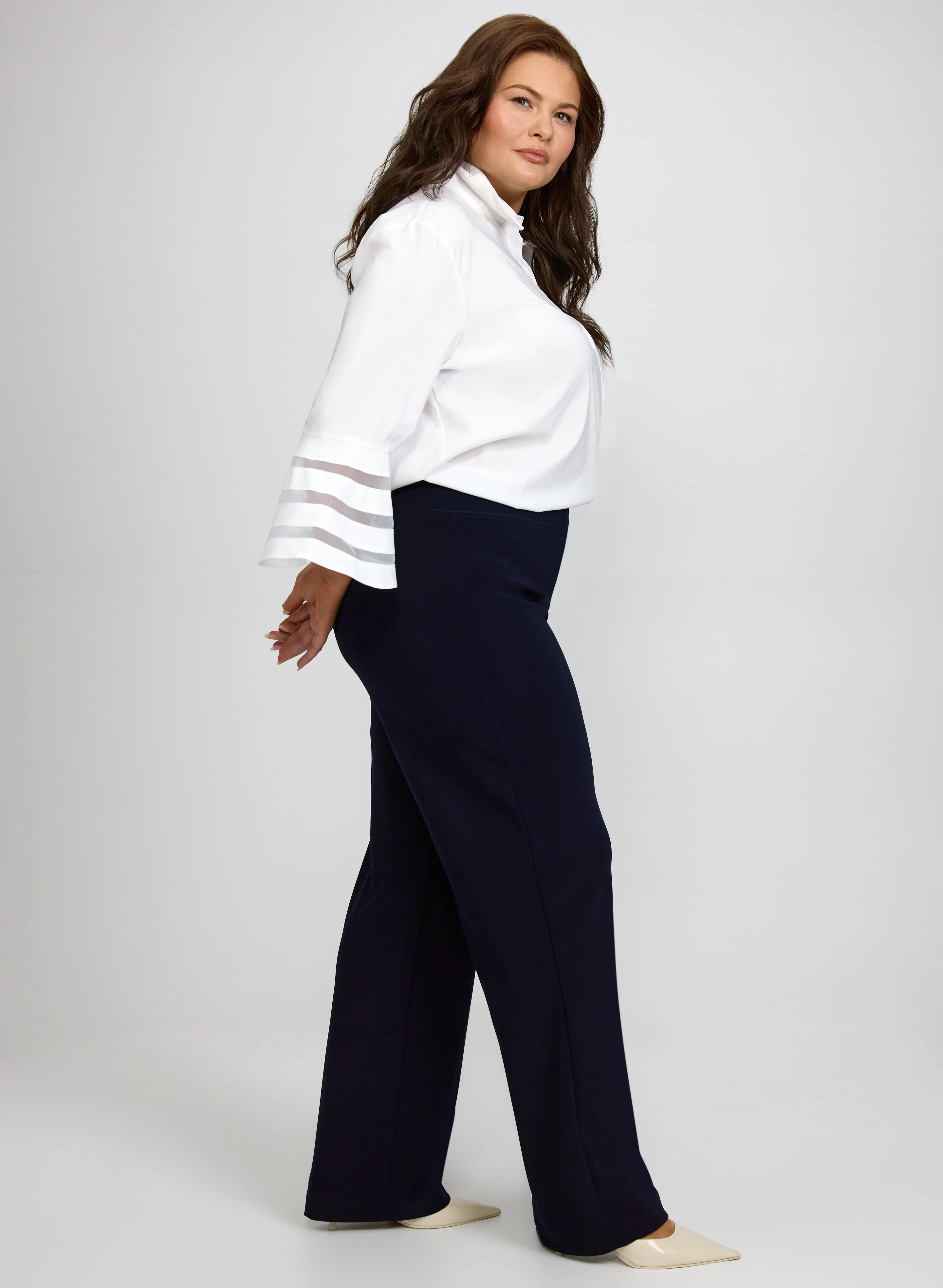 Joseph Ribkoff - Pull-On Flare-Leg Pants - Image 4