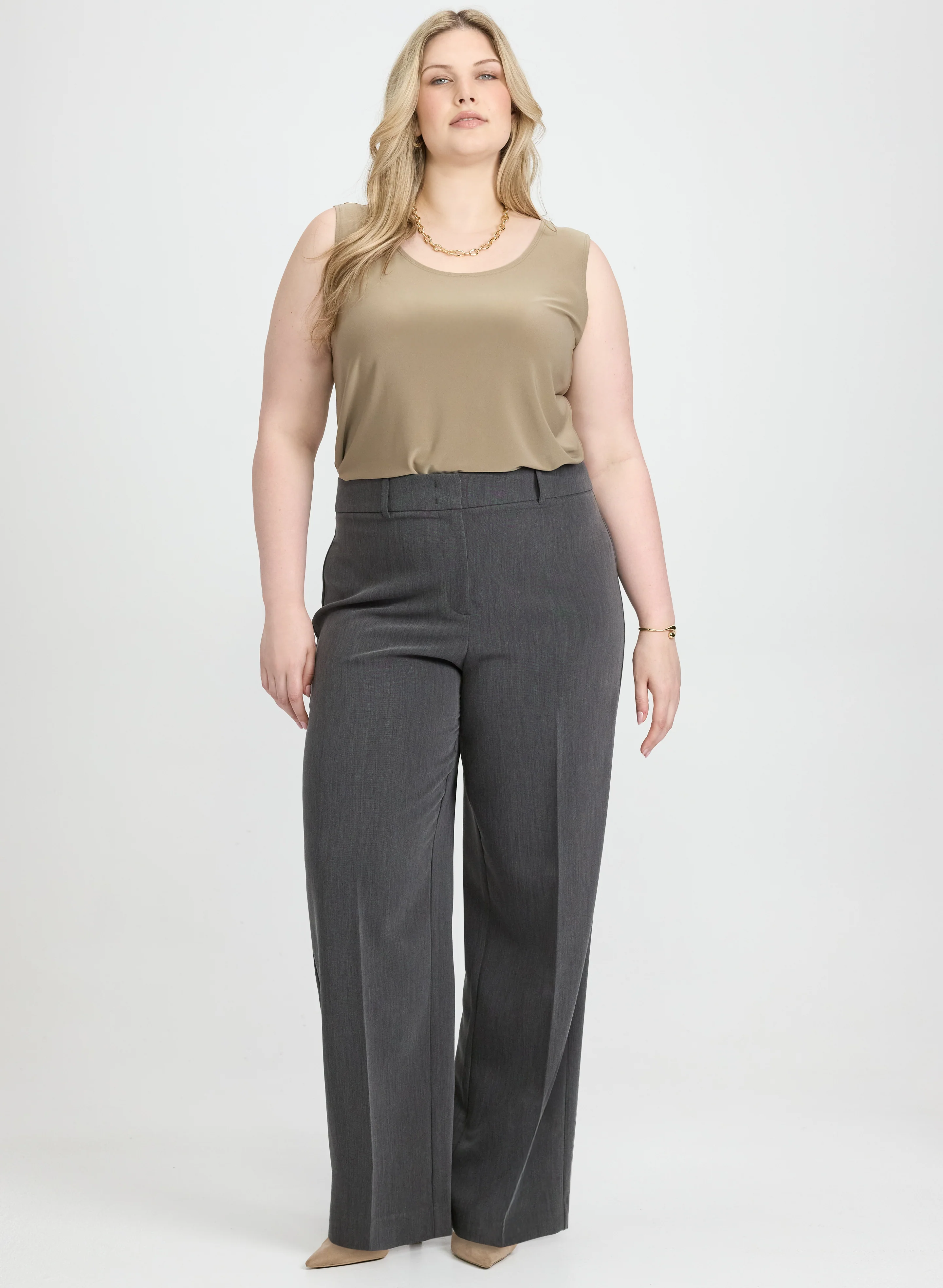 Joseph Ribkoff - Scoop Neck Top - Image 3
