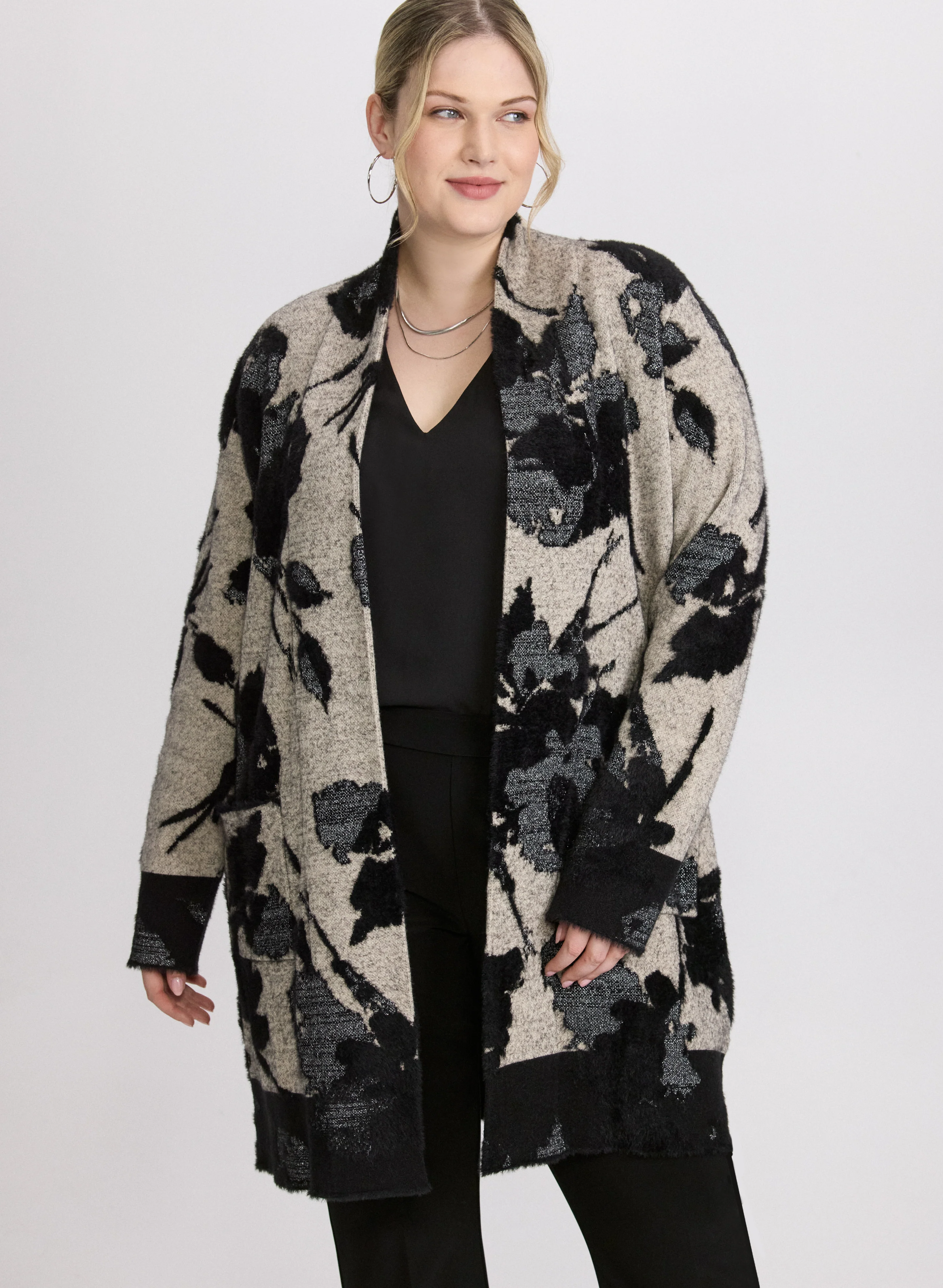 Joseph Ribkoff - Shag Knit Cardigan
