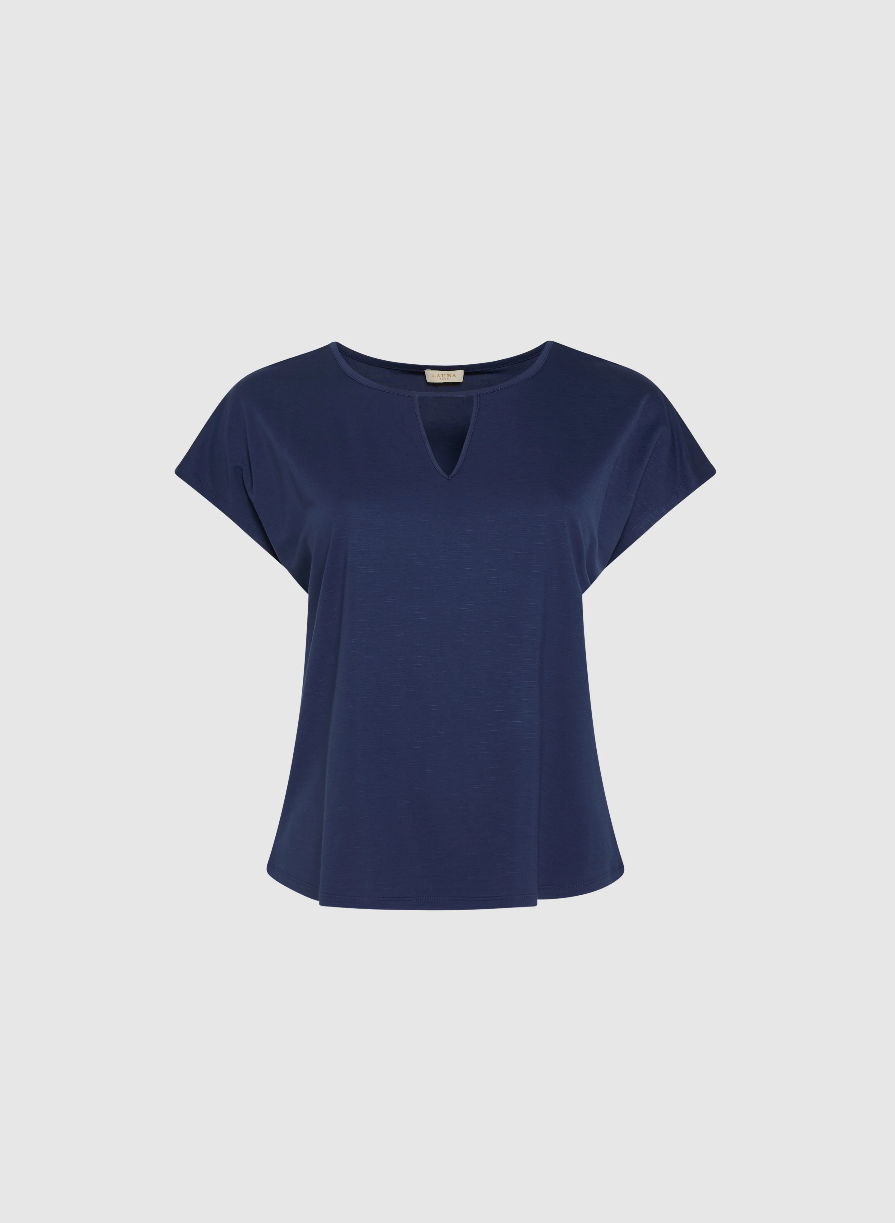 Keyhole Cut-Out T-Shirt - Image 6