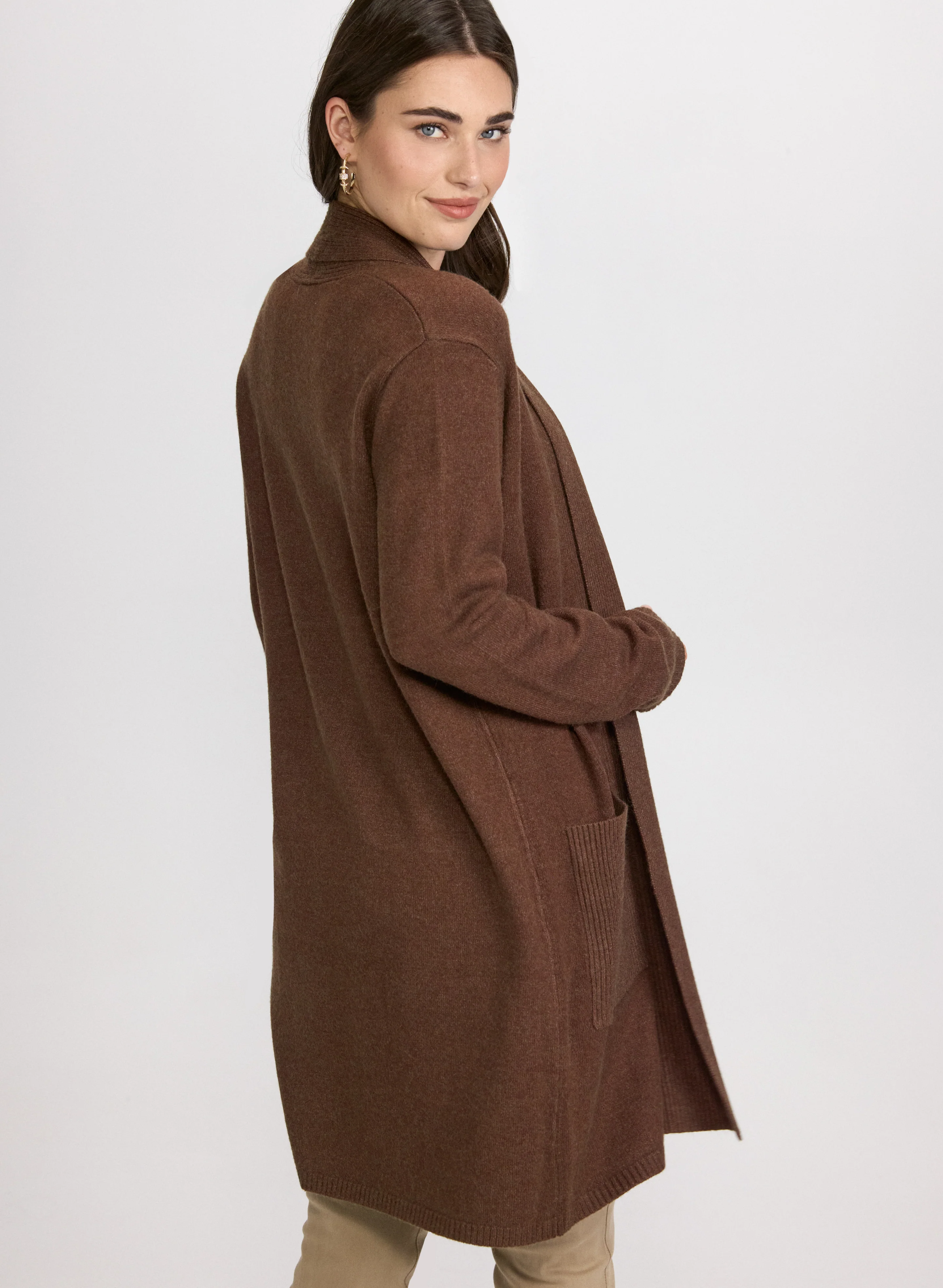Knit Tunic Cardigan - Image 4