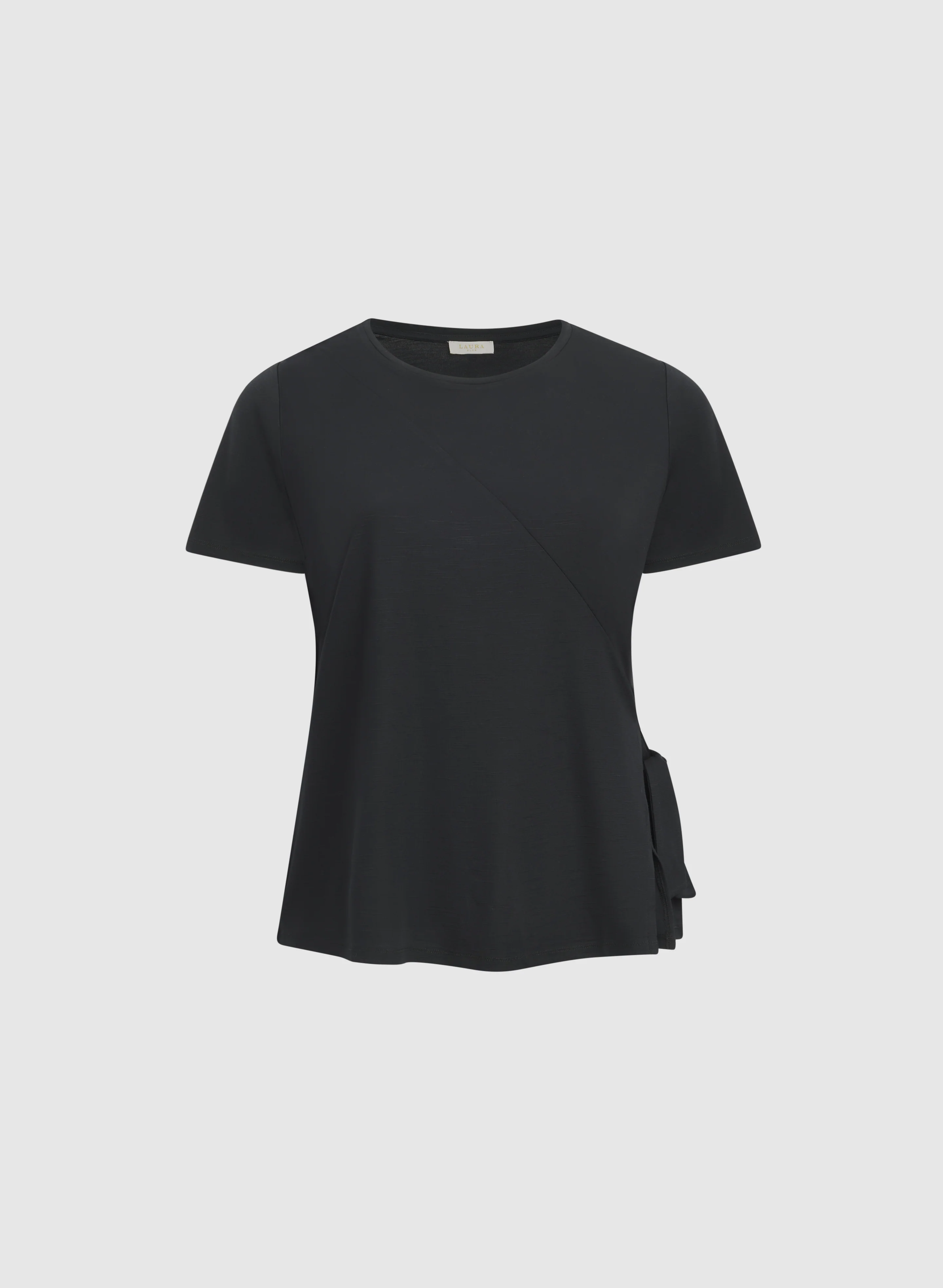 Knot Detail T-Shirt - Image 6