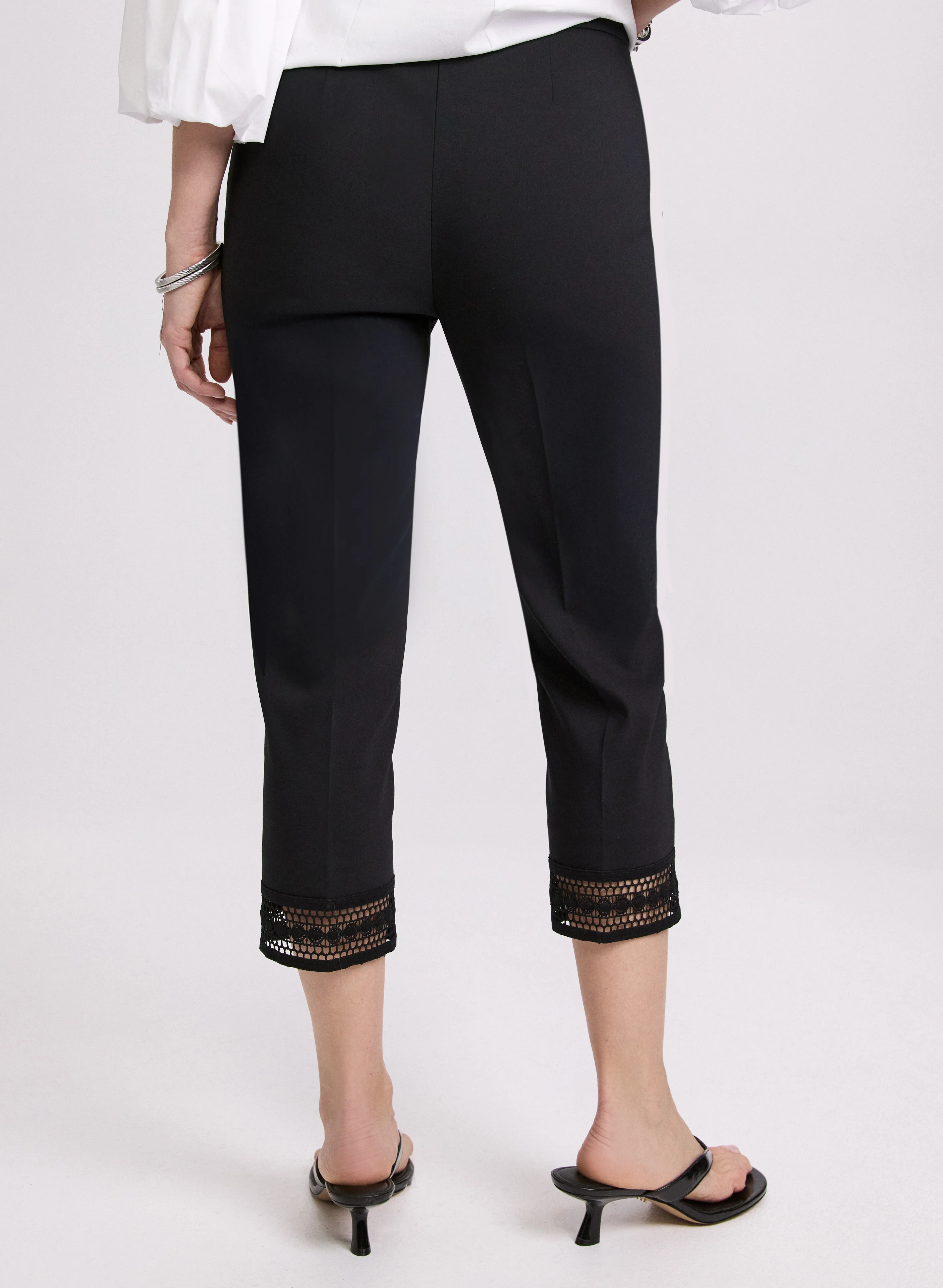 Lace Trim Capris - Image 4