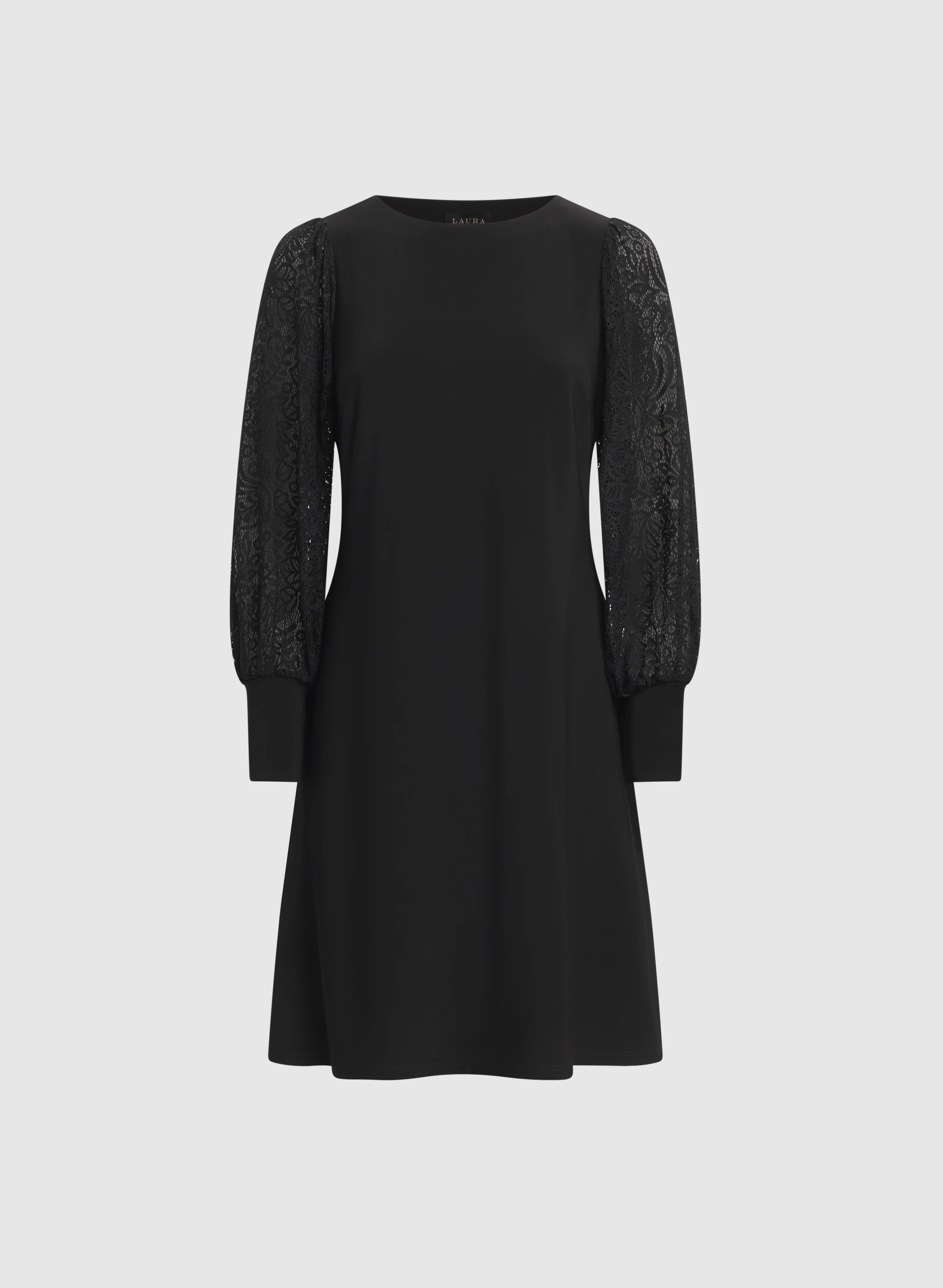 Lace Sleeve Dress - Image 6