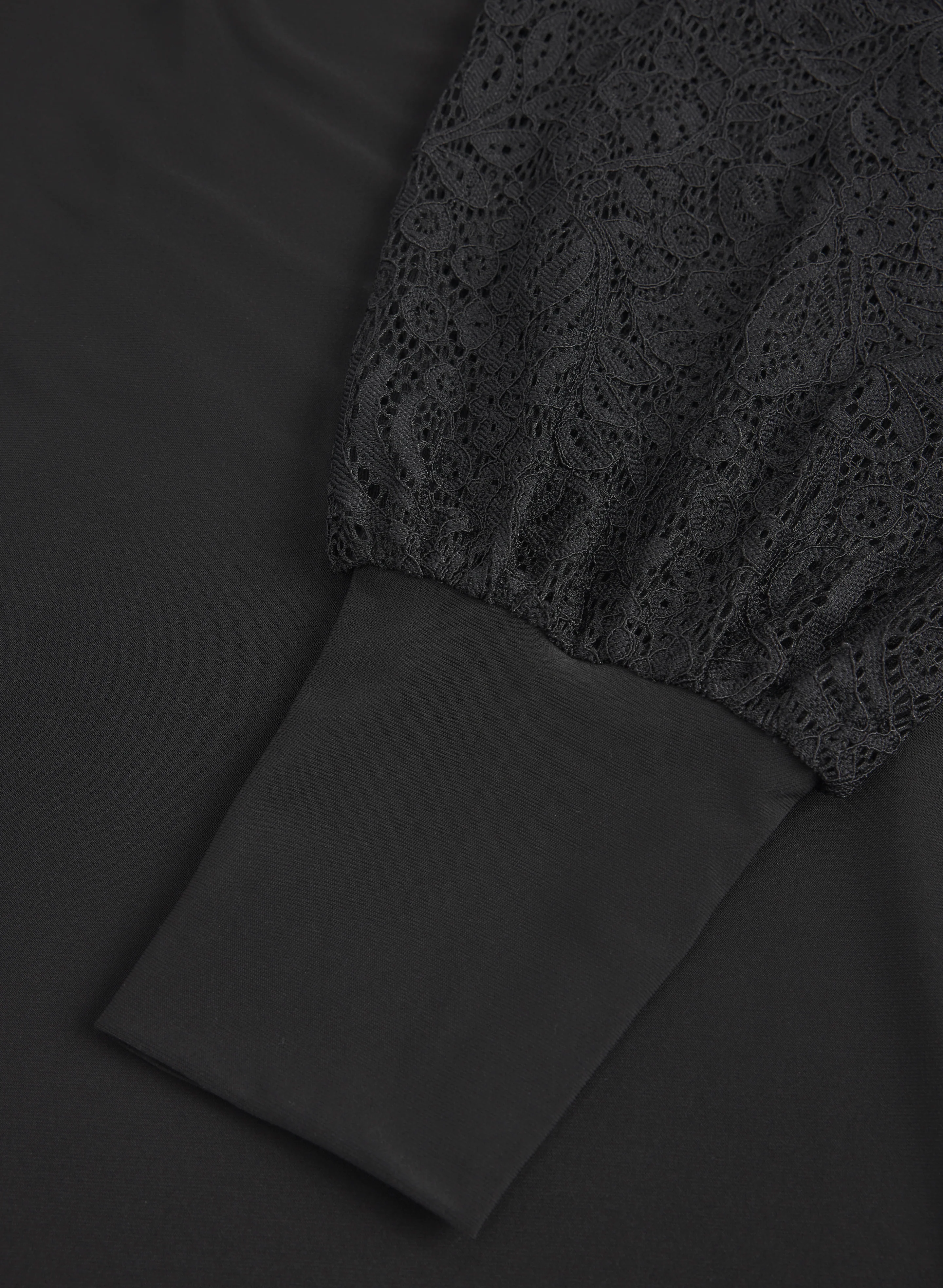Lace Sleeve Dress - Image 7