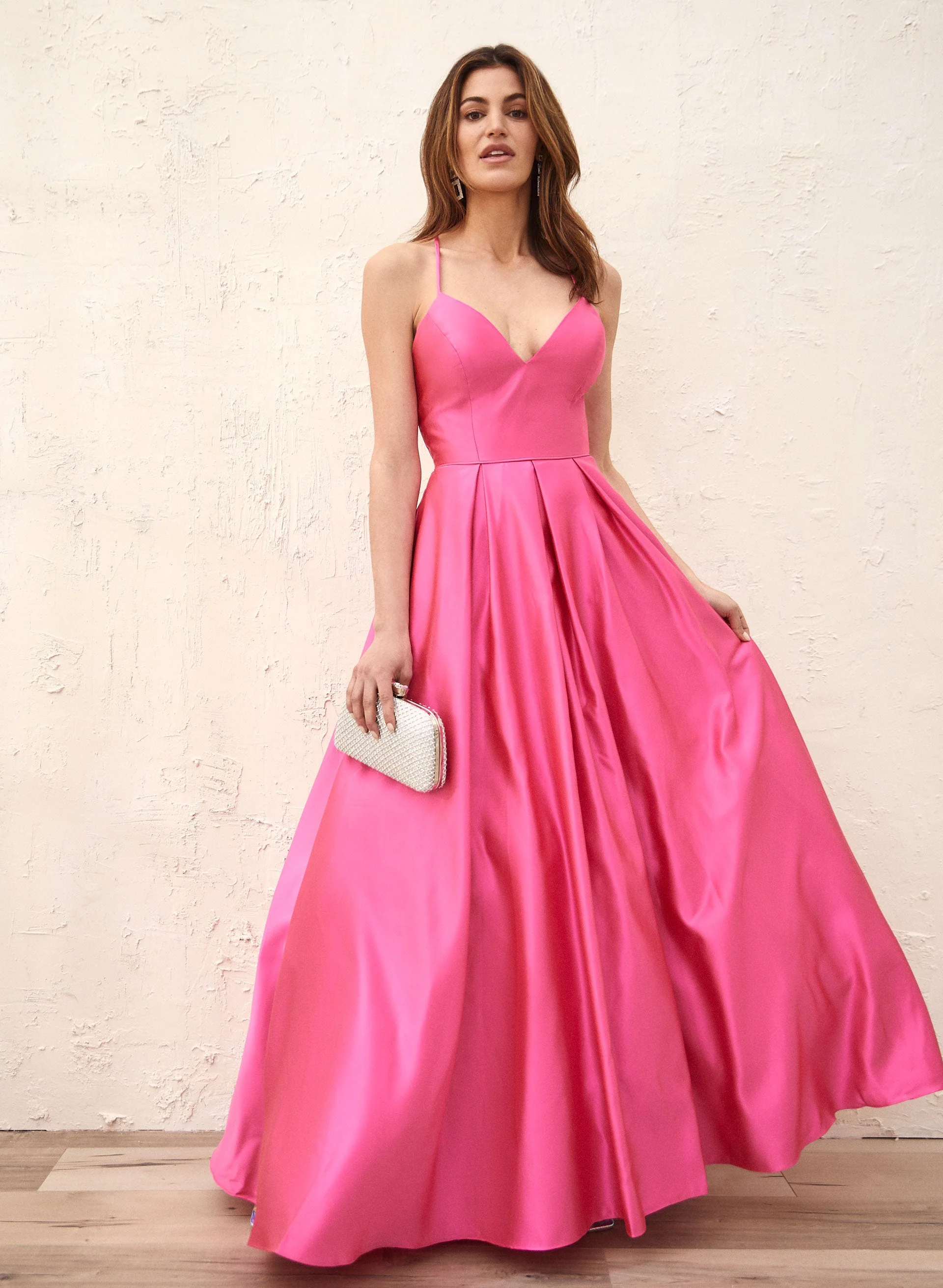 Lace-Up Back Ball Gown - Image 4