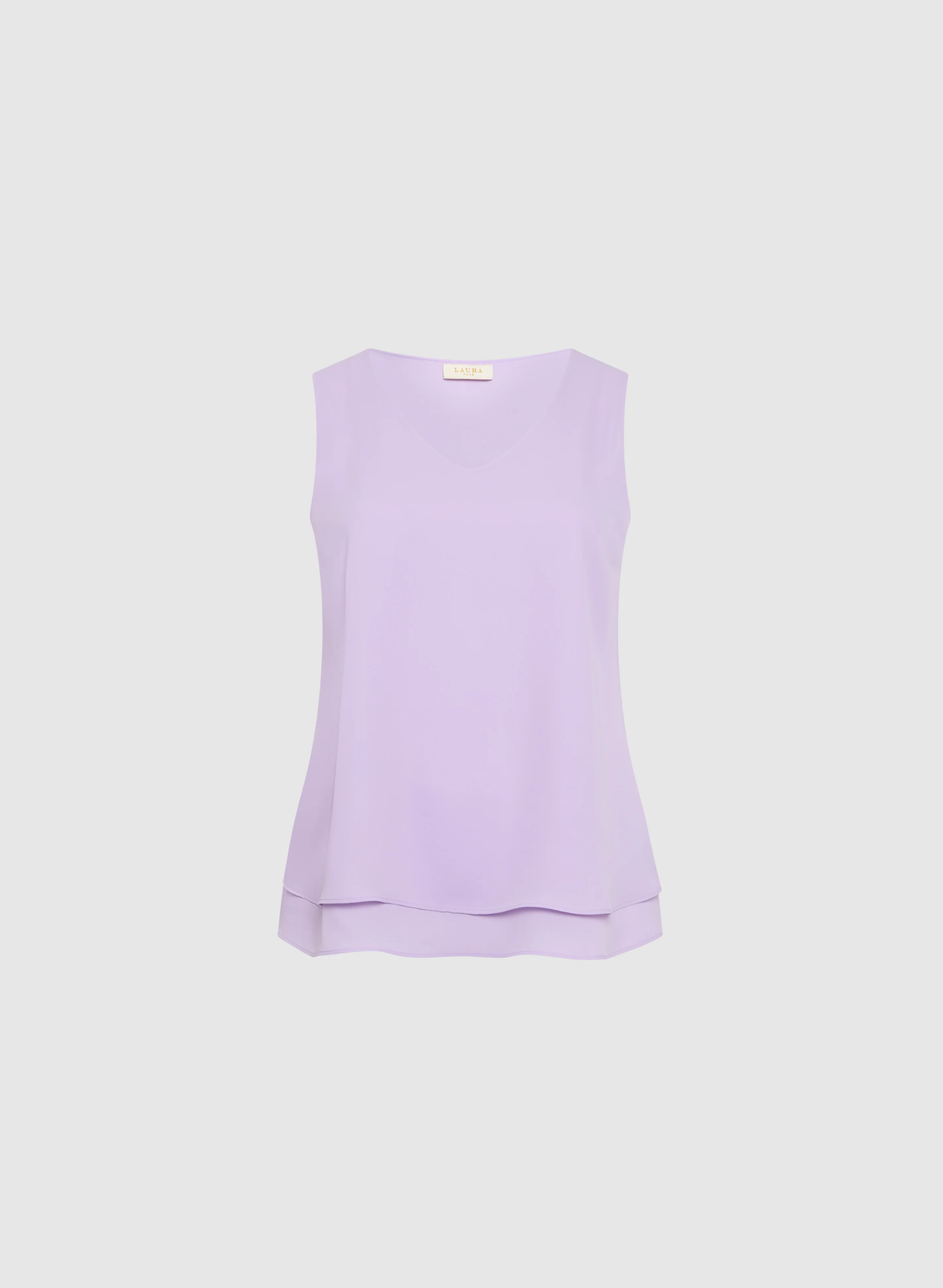 Layered Sleeveless Blouse - Image 7