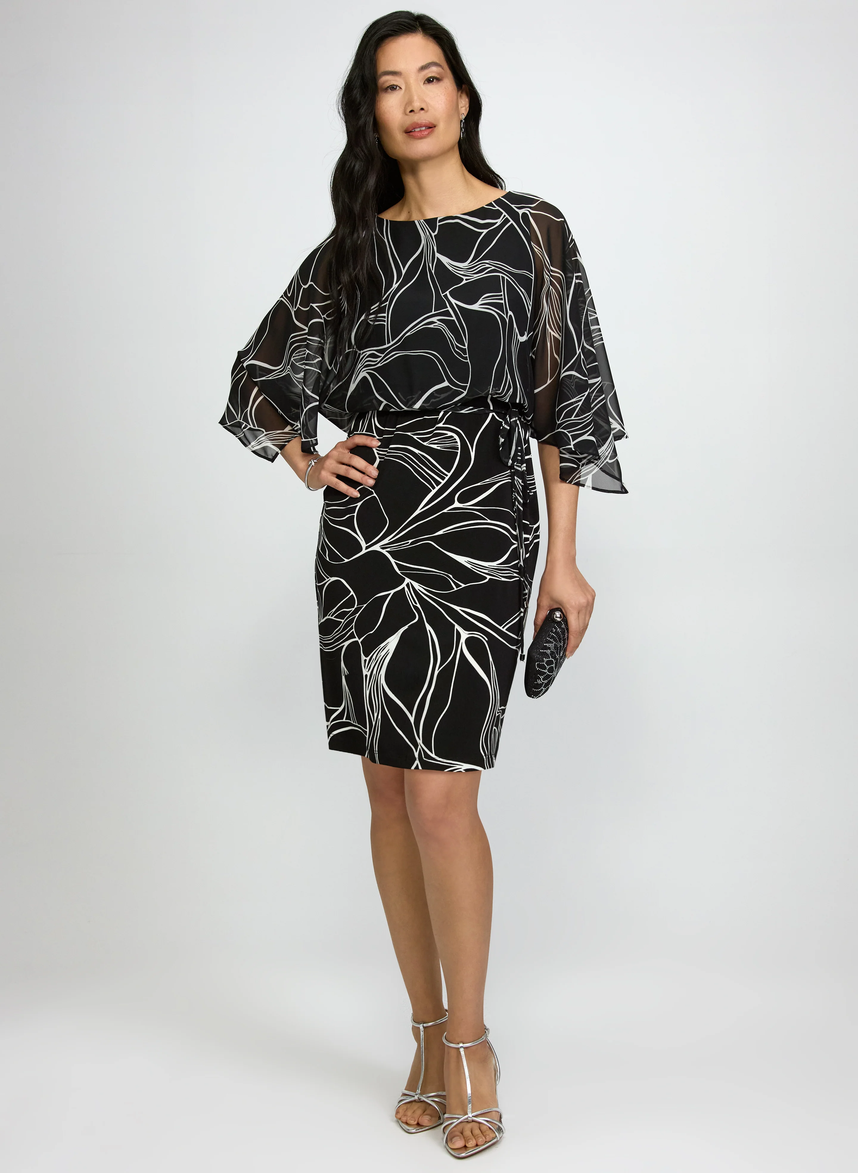 Leaf Print Dress