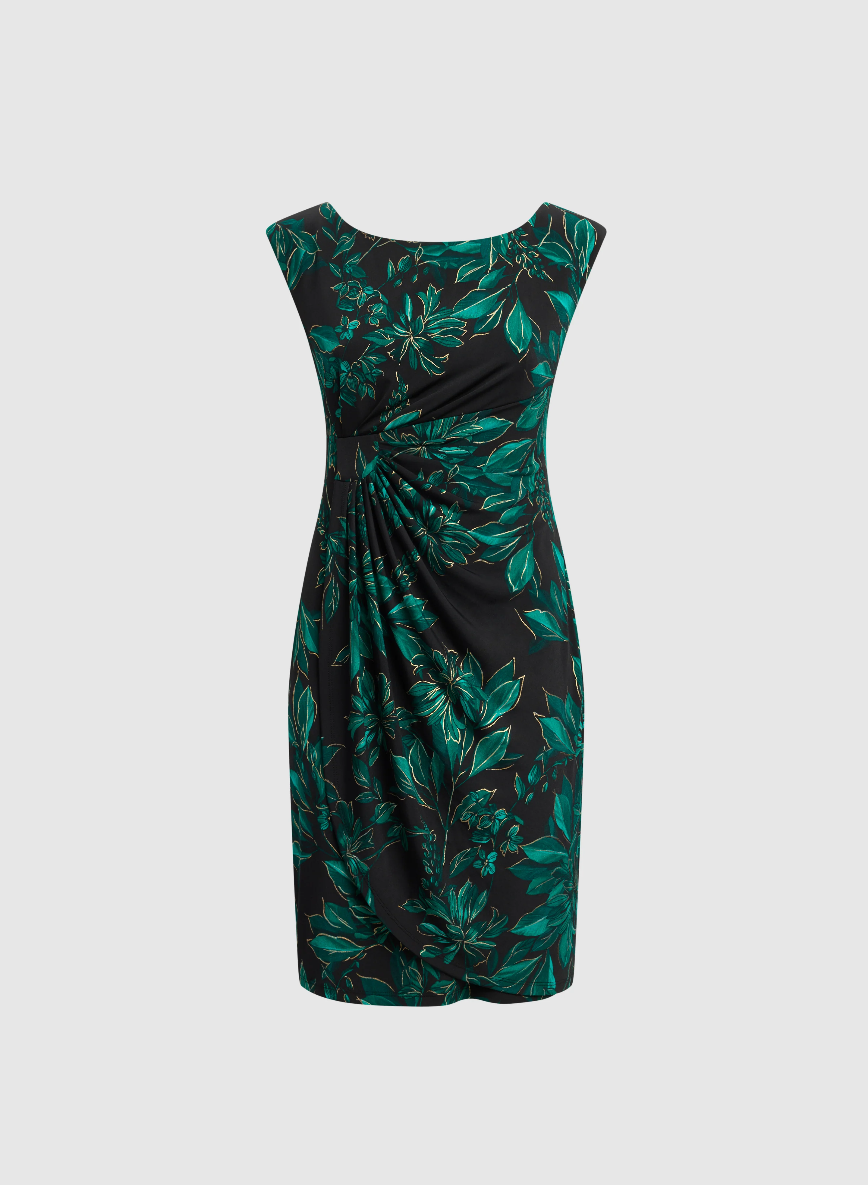 Leaf Print Dress - Image 6