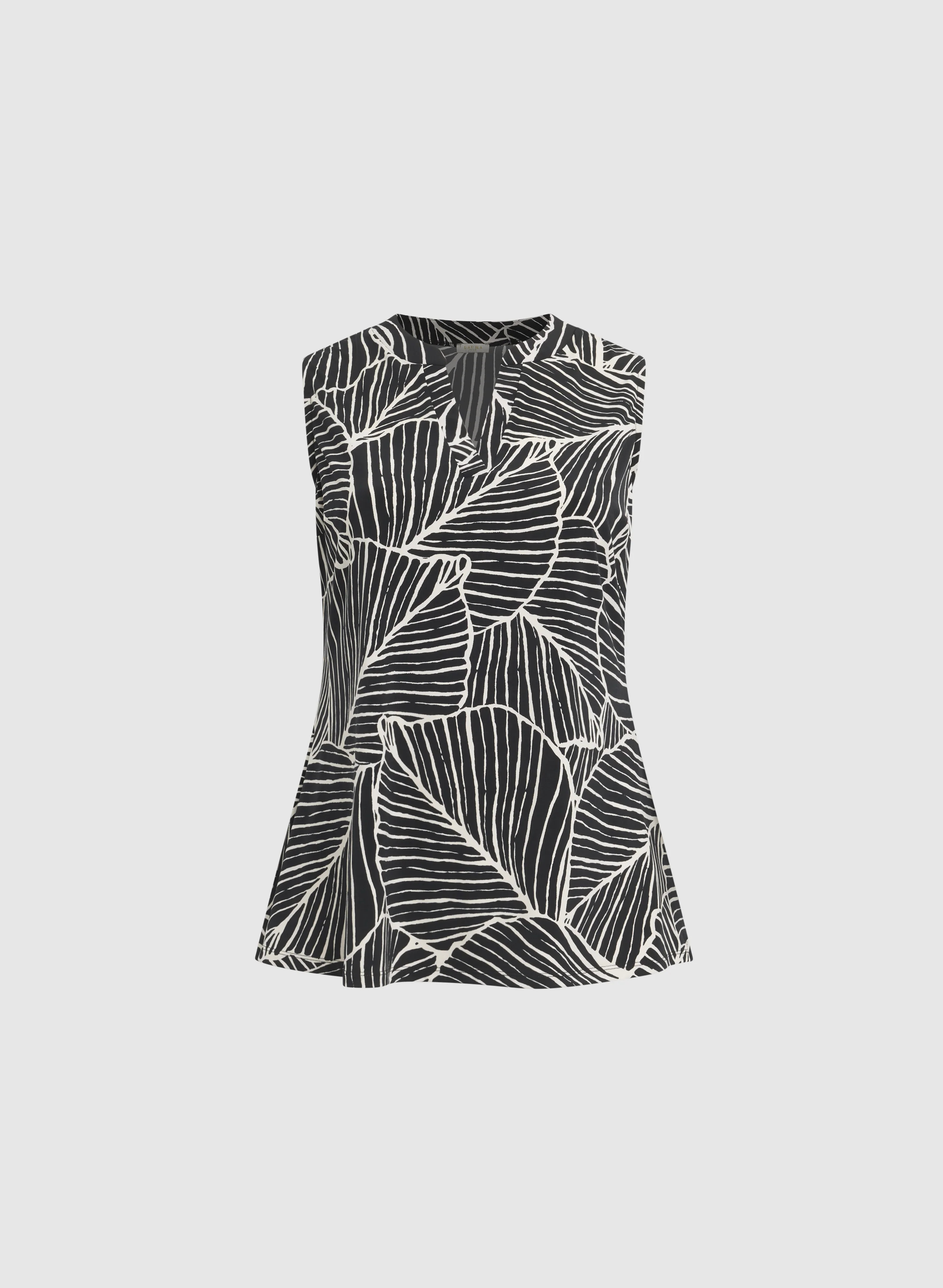 Leaf Print Top - Image 6
