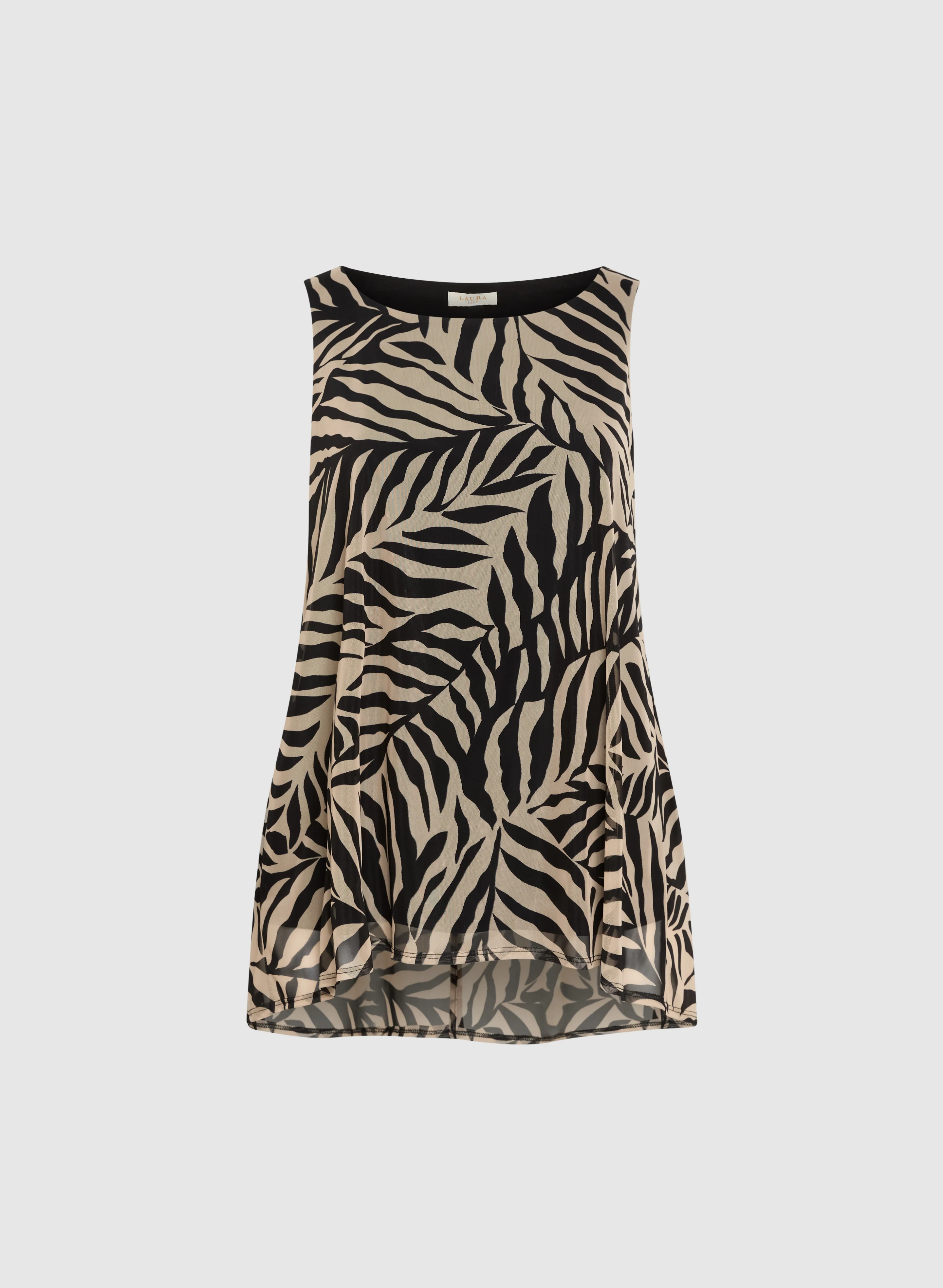 Leaf Print Top - Image 6
