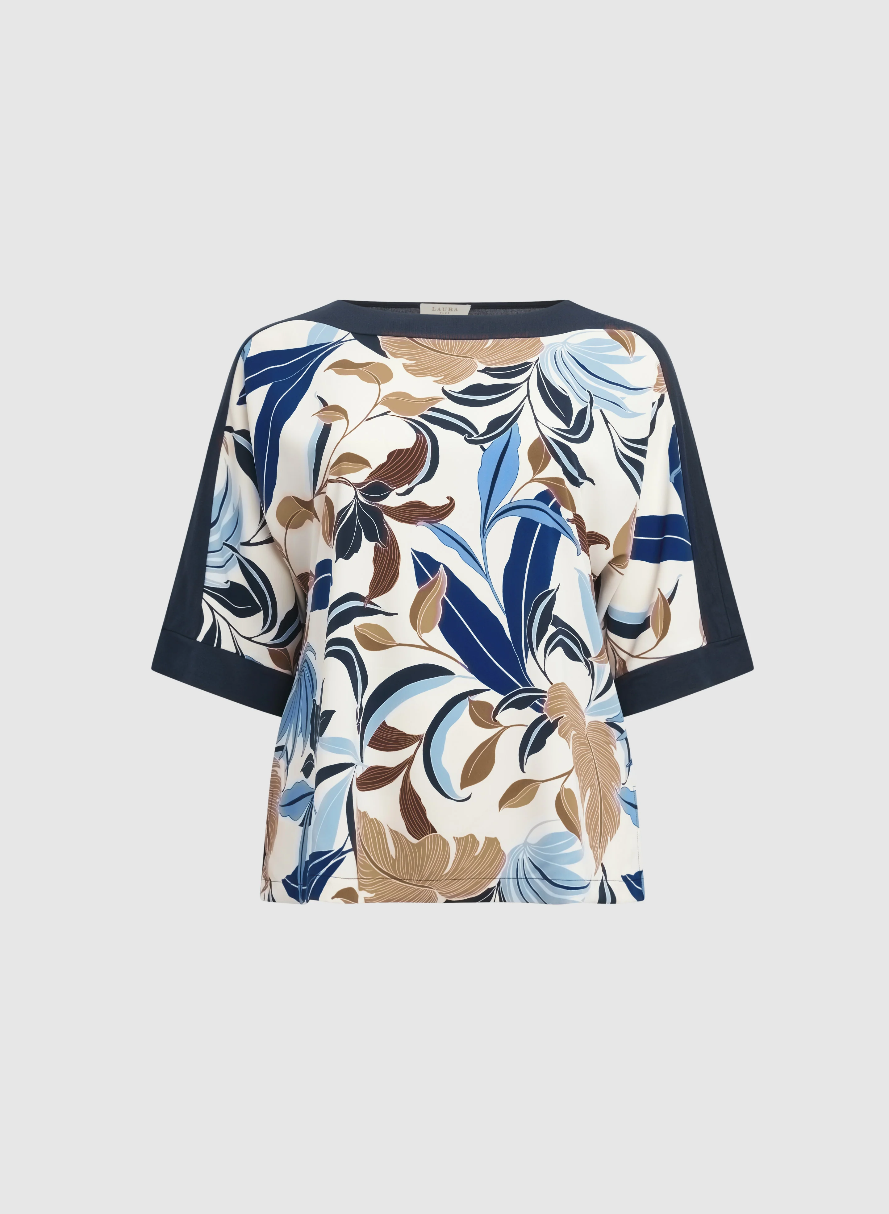 Leaf Print Top - Image 6