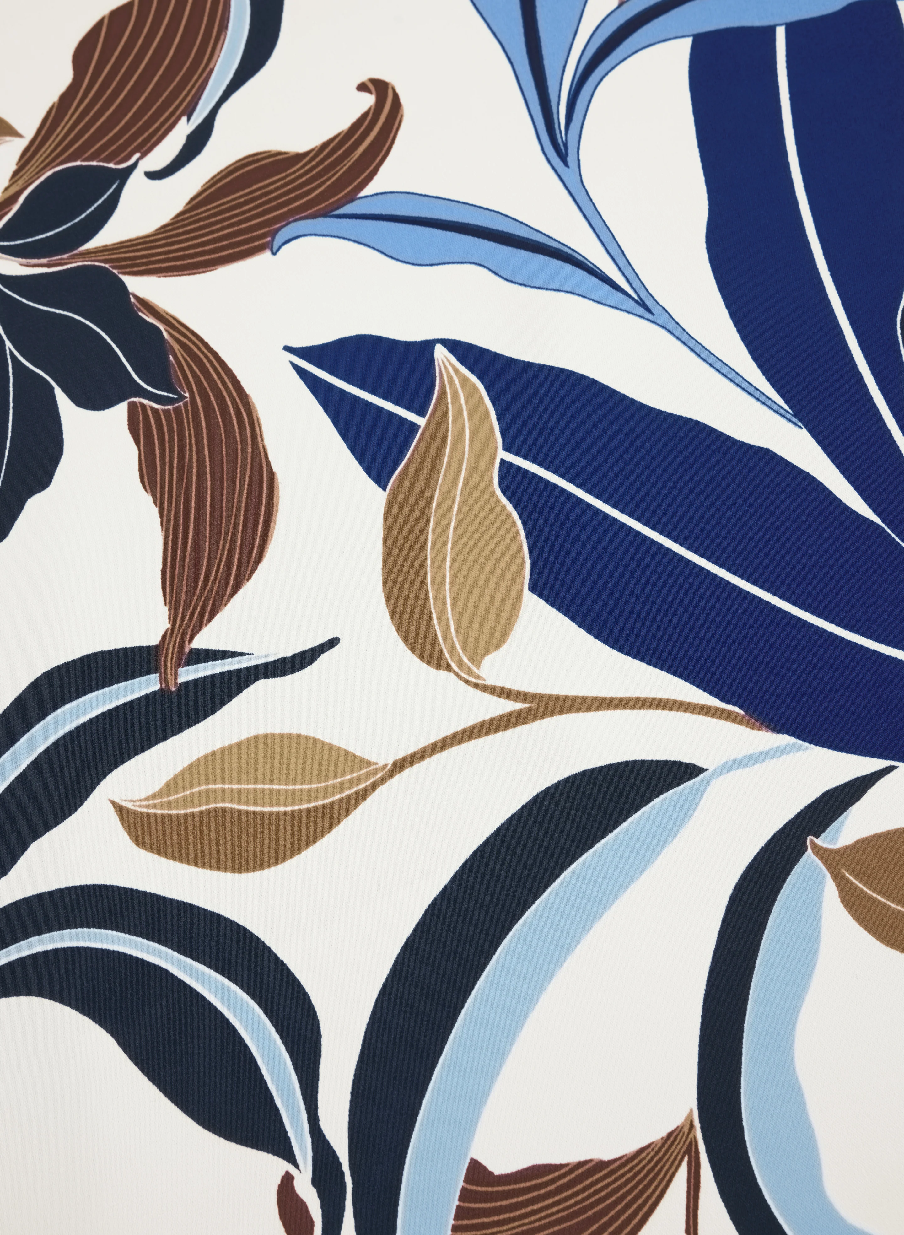 Leaf Print Top - Image 7
