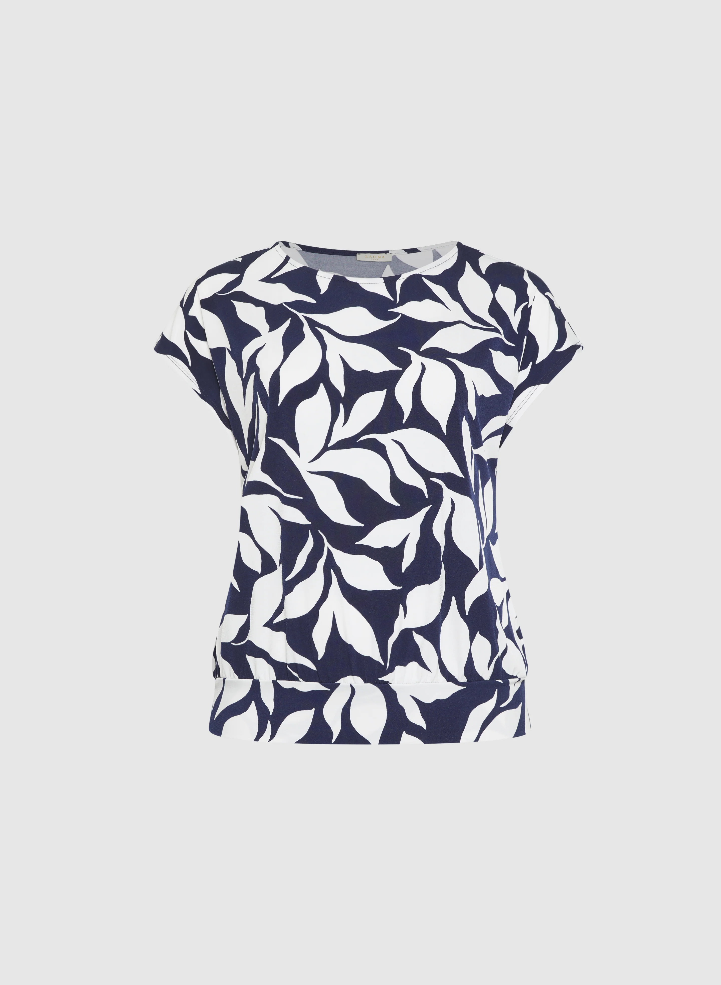 Leaf Print Top - Image 6