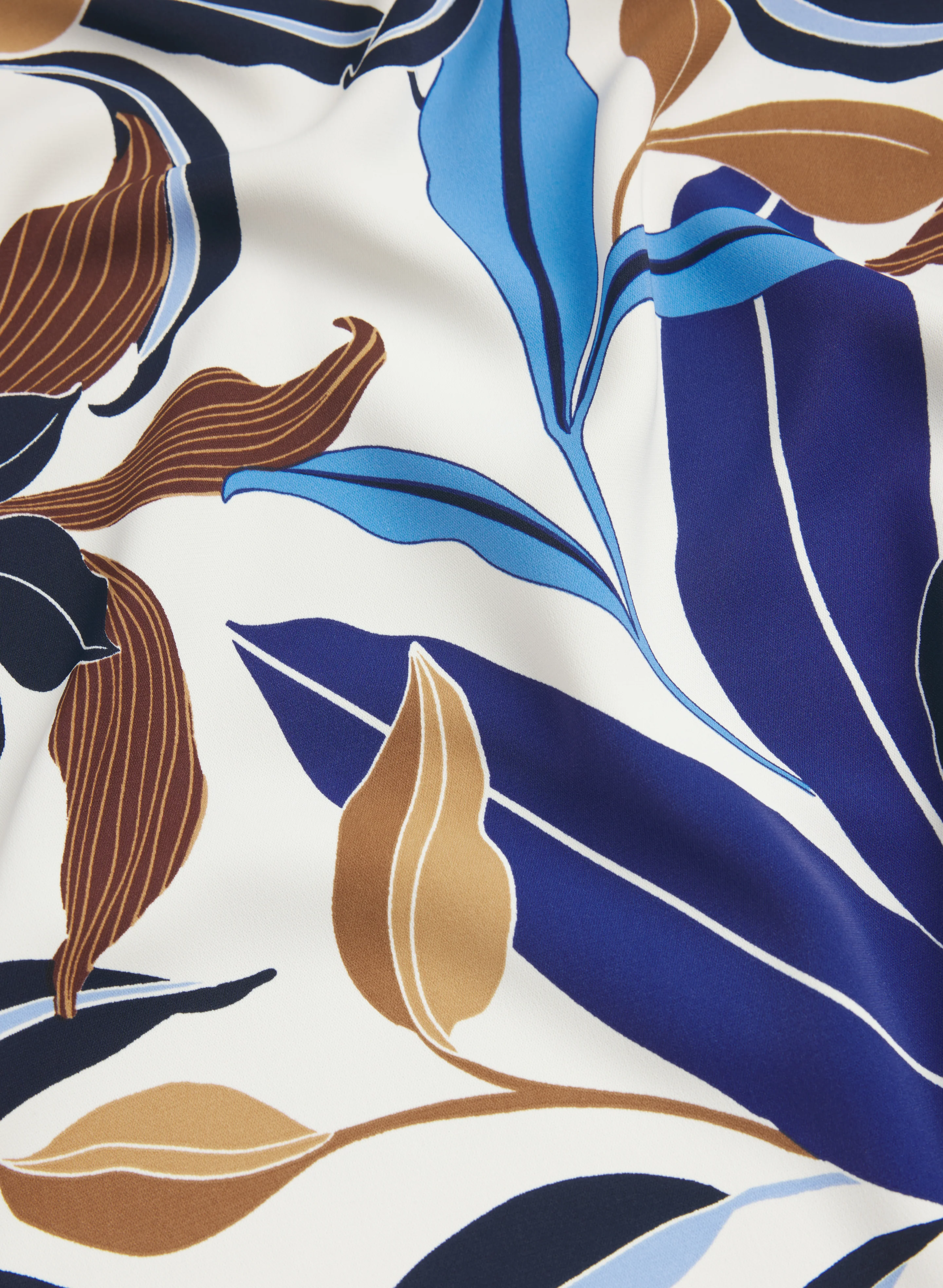 Leaf Print Top - Image 7