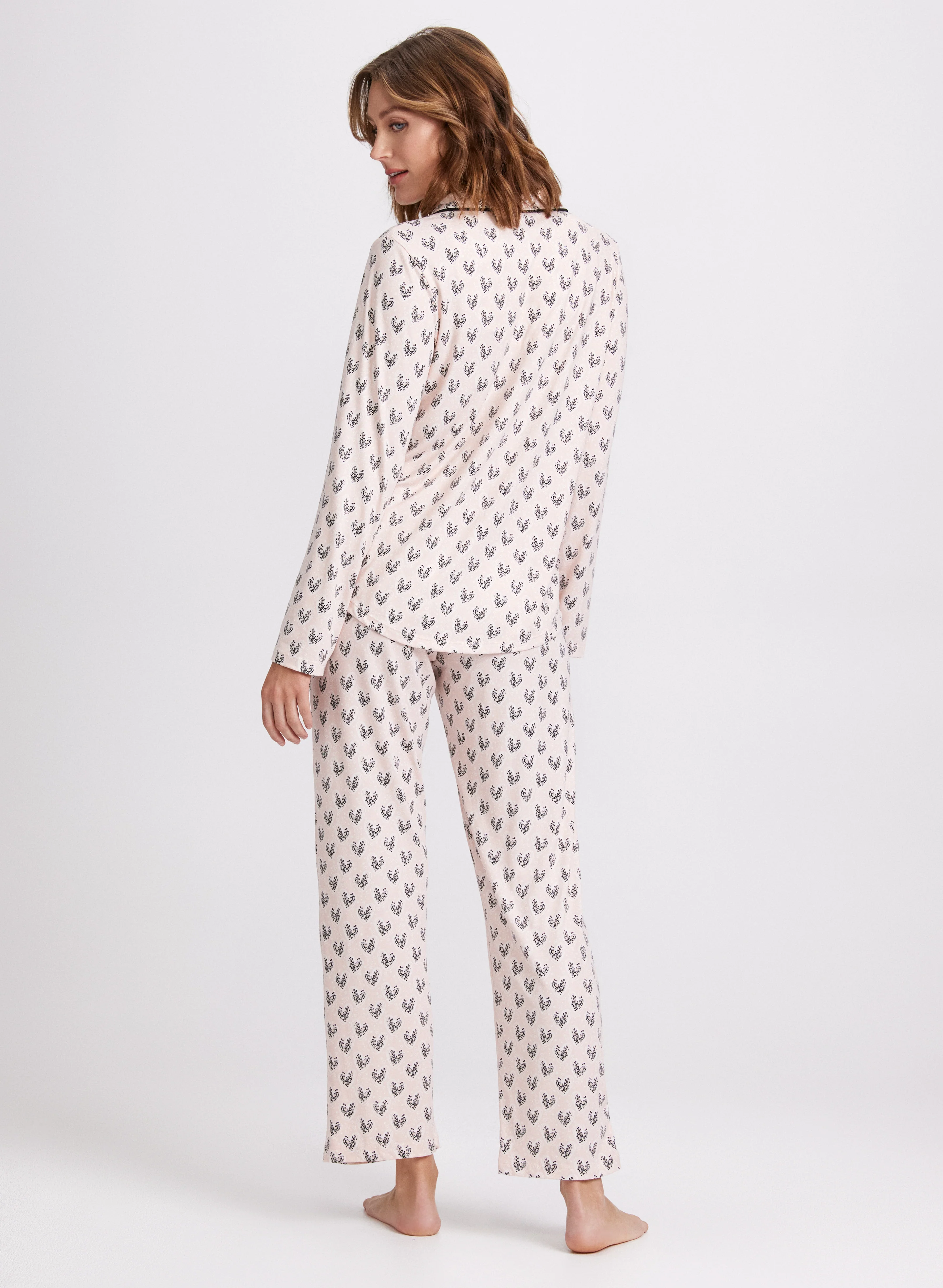 Leopard Heart Pyjama Set - Image 2