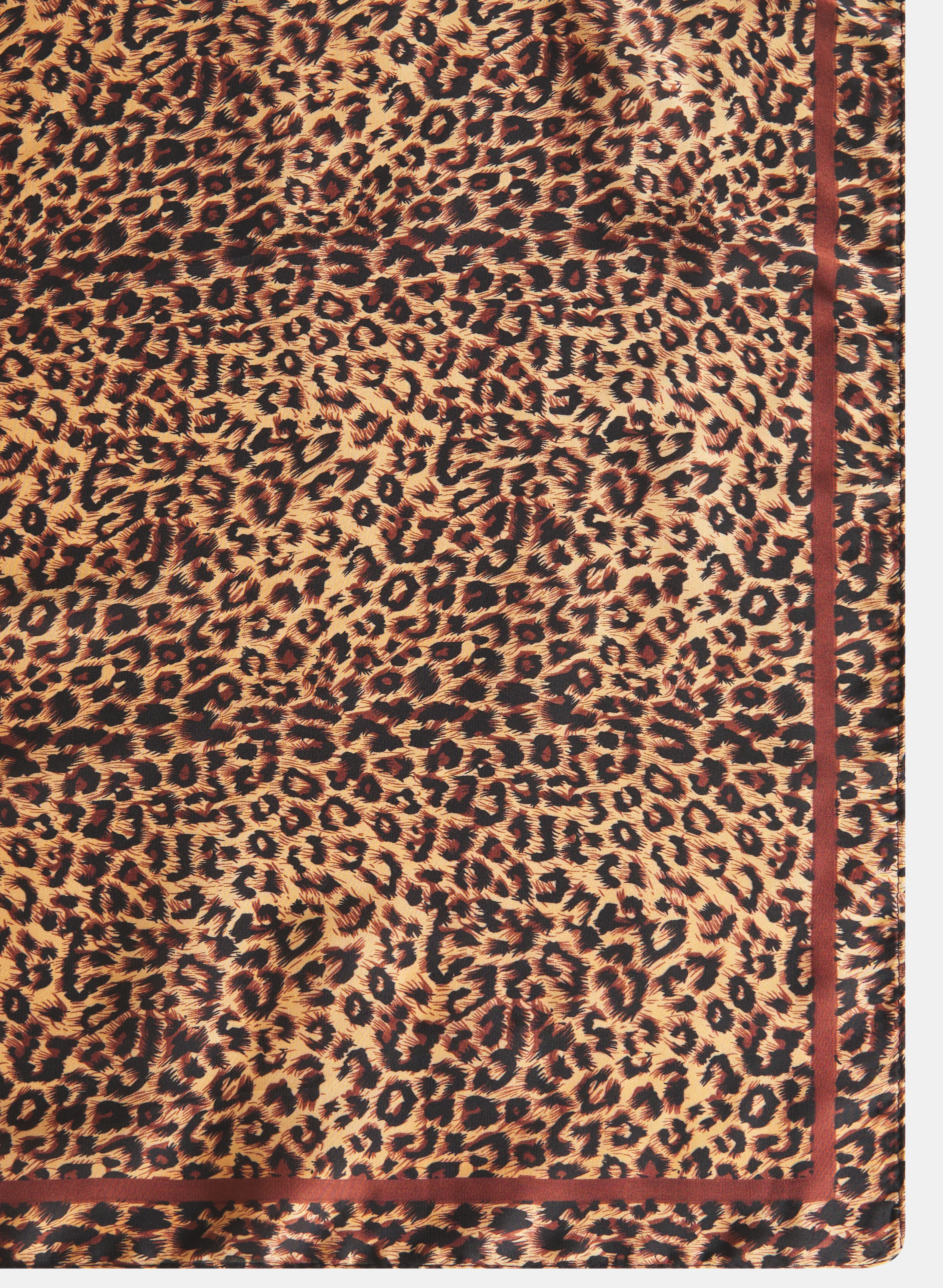 Leopard Print Scarf - Image 4