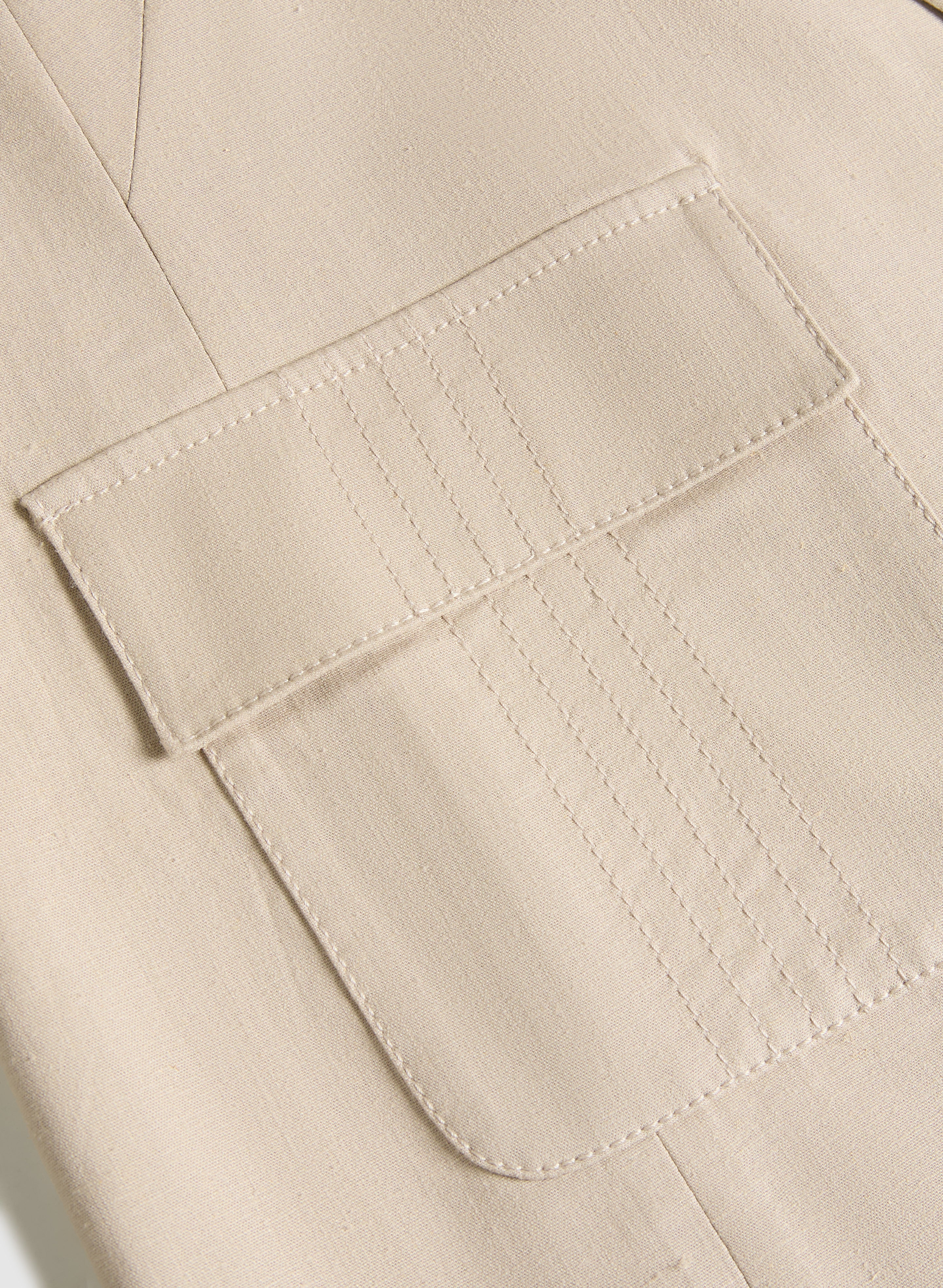 Linen-Blend Blazer - Image 7