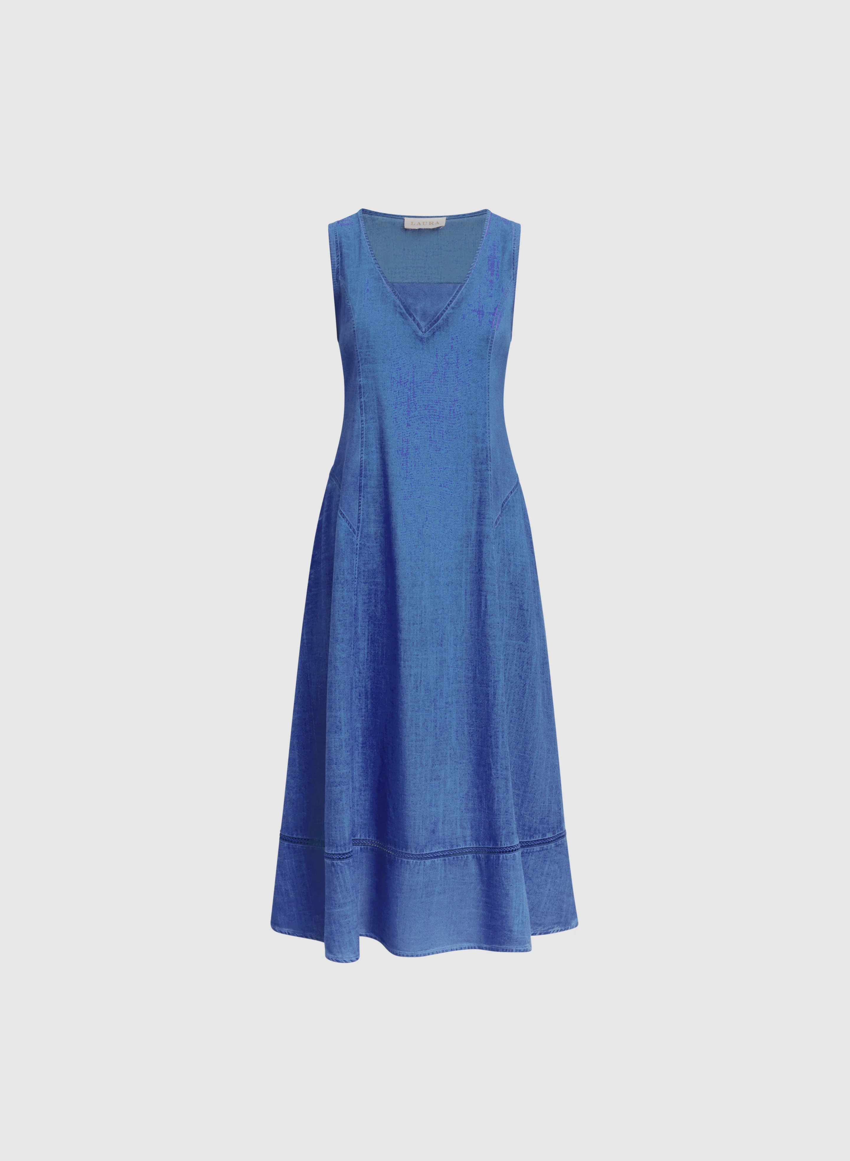 Linen-Blend Dress - Image 6