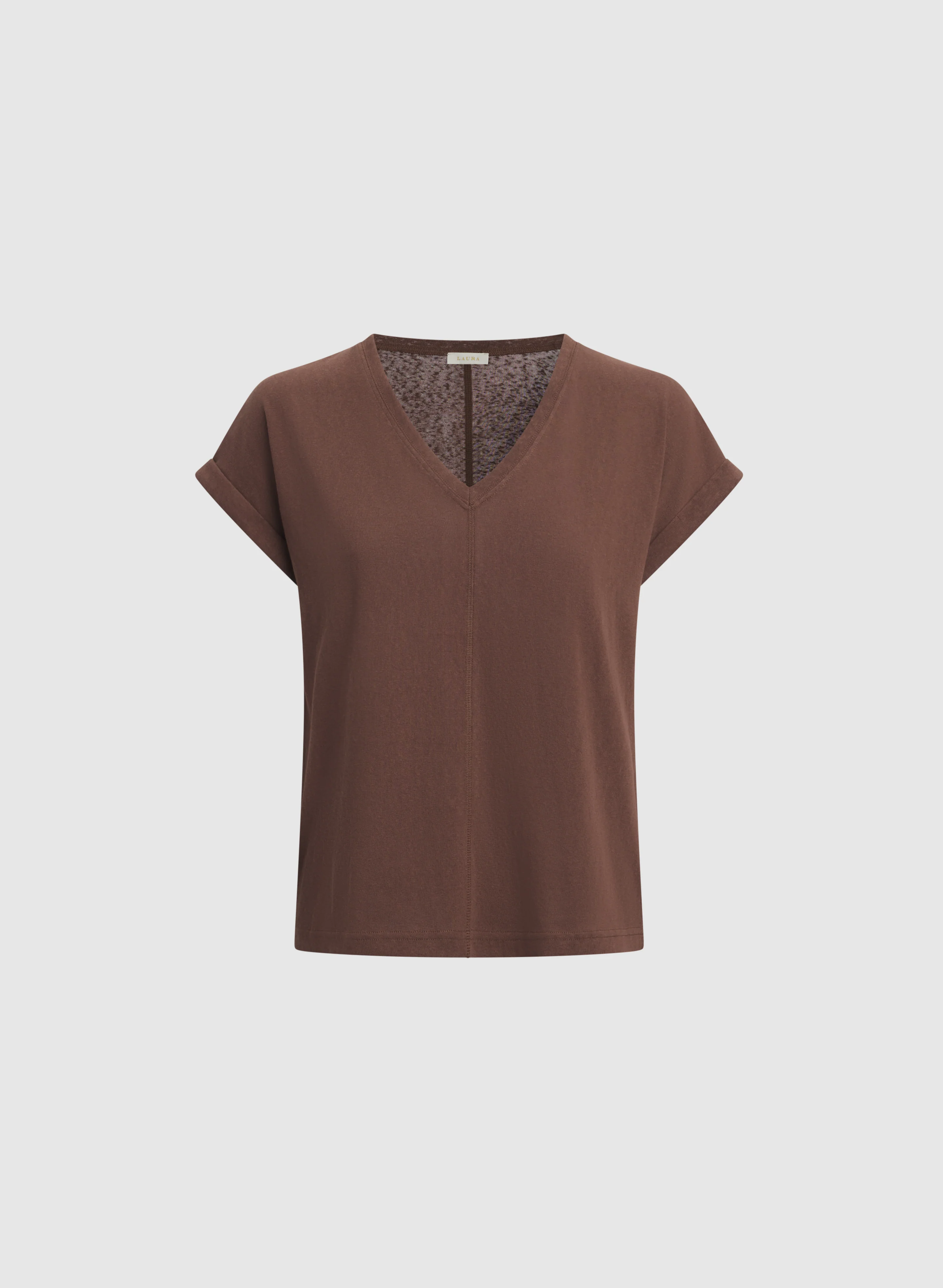 Linen-Blend T-Shirt - Image 6