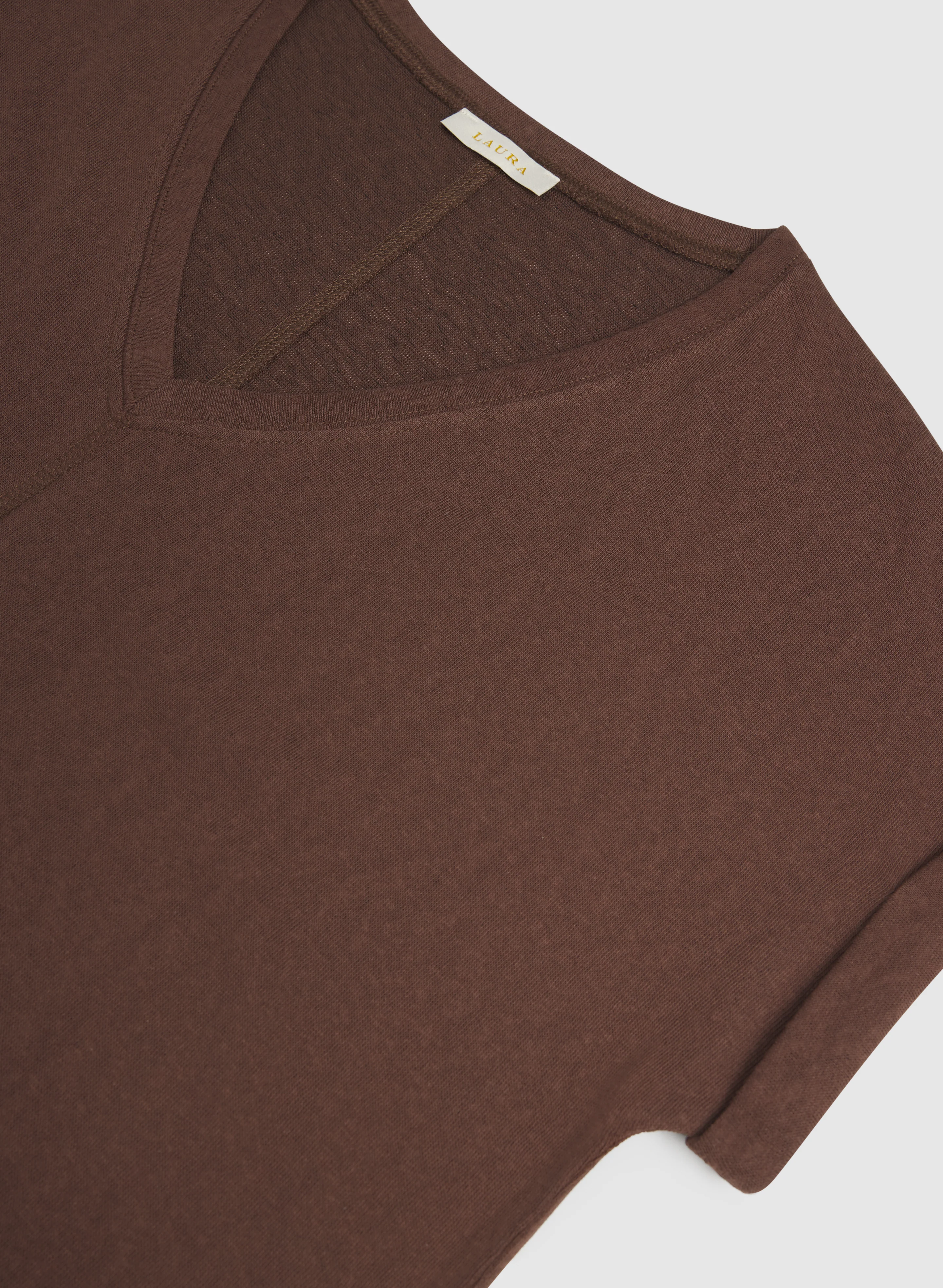 Linen-Blend T-Shirt - Image 7