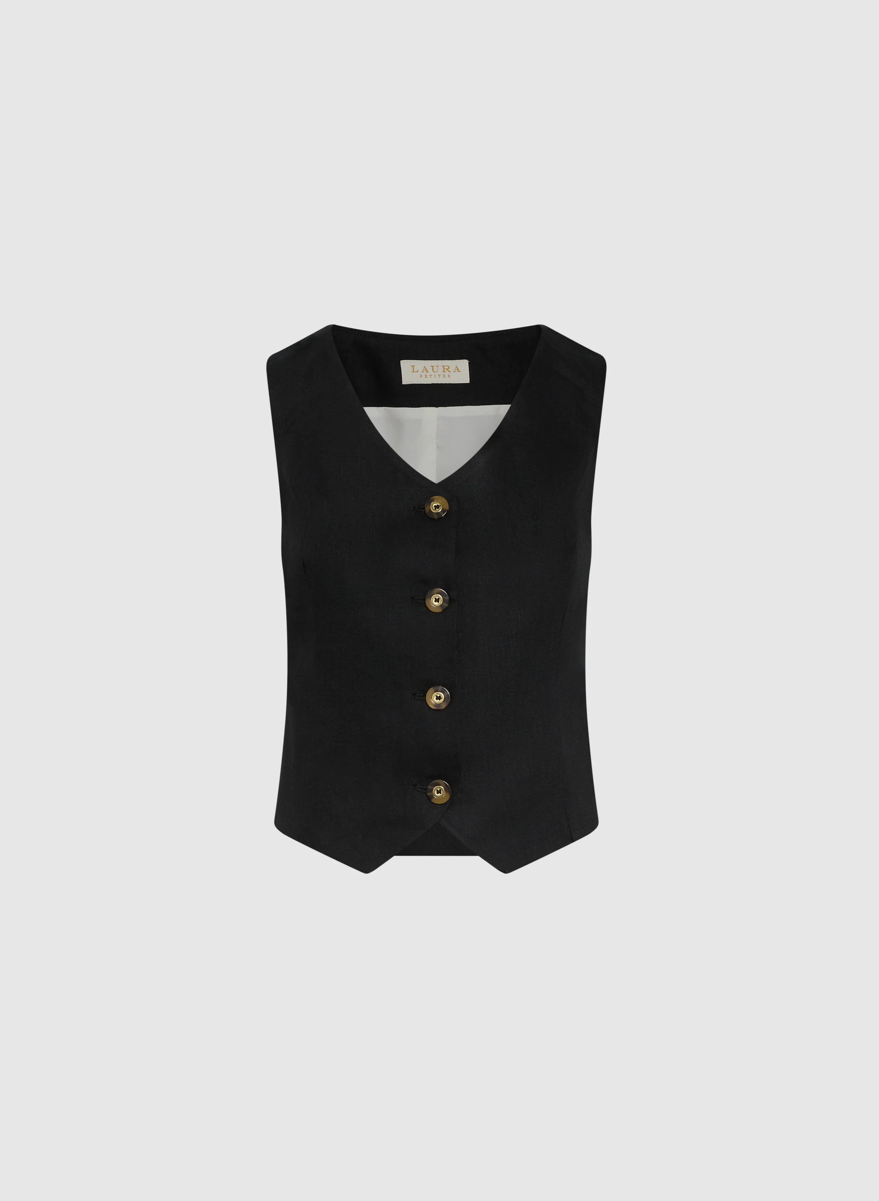 Linen-Blend Vest - Image 6