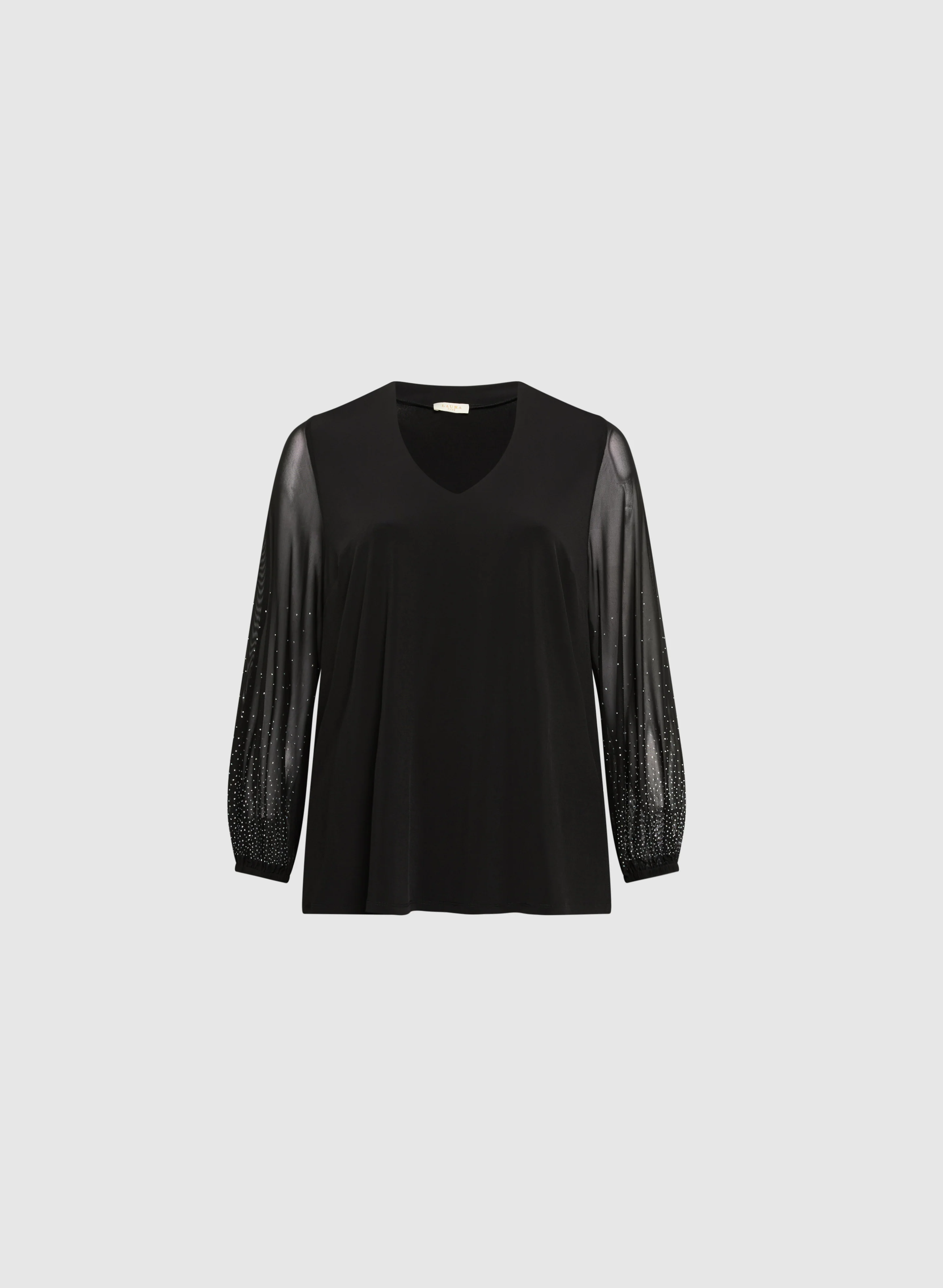 Long Sleeve Beaded Tunic - Image 5