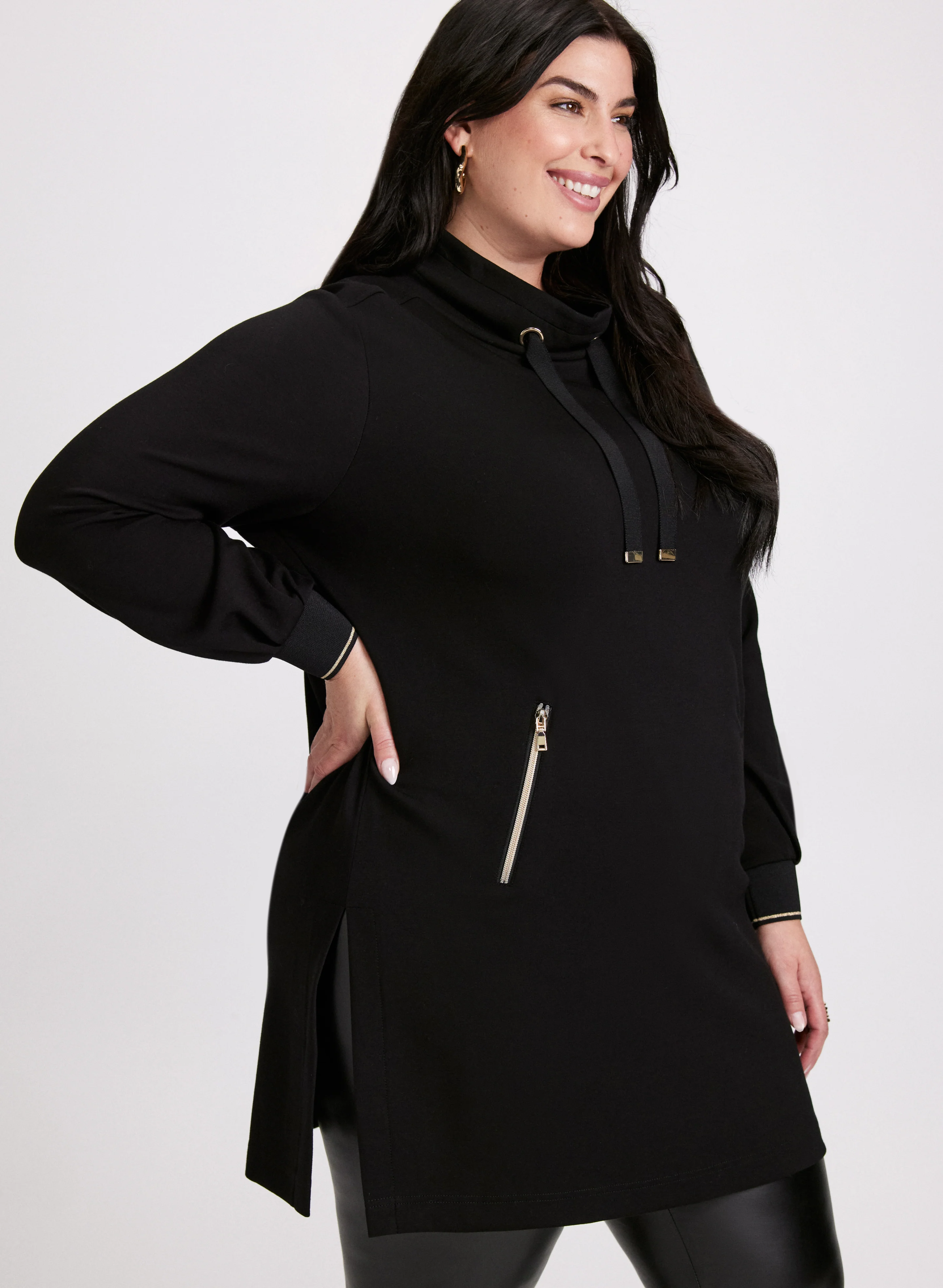 Long Sweatshirt Tunic - Image 5
