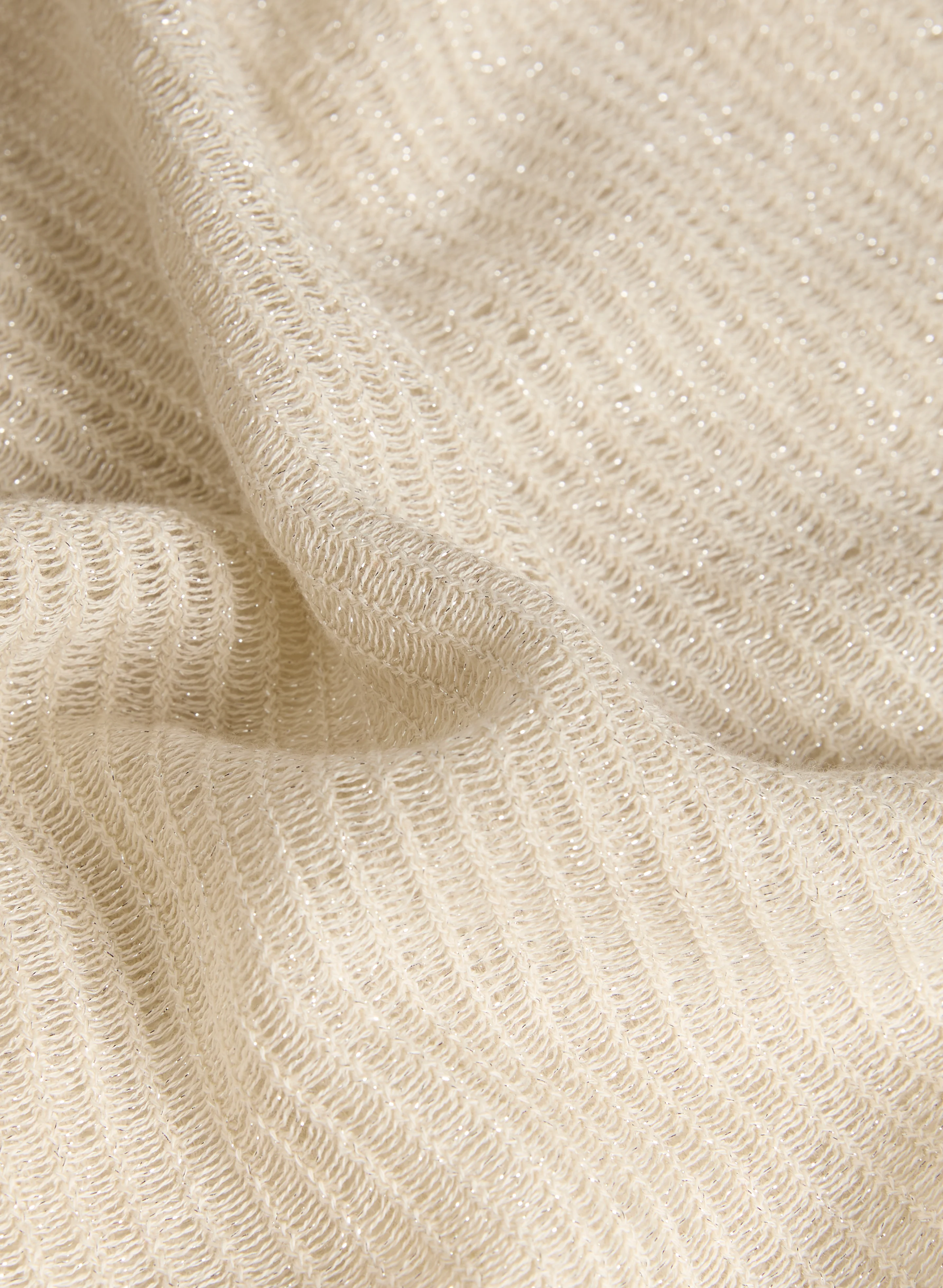 Metallic Knit Pullover - Image 7