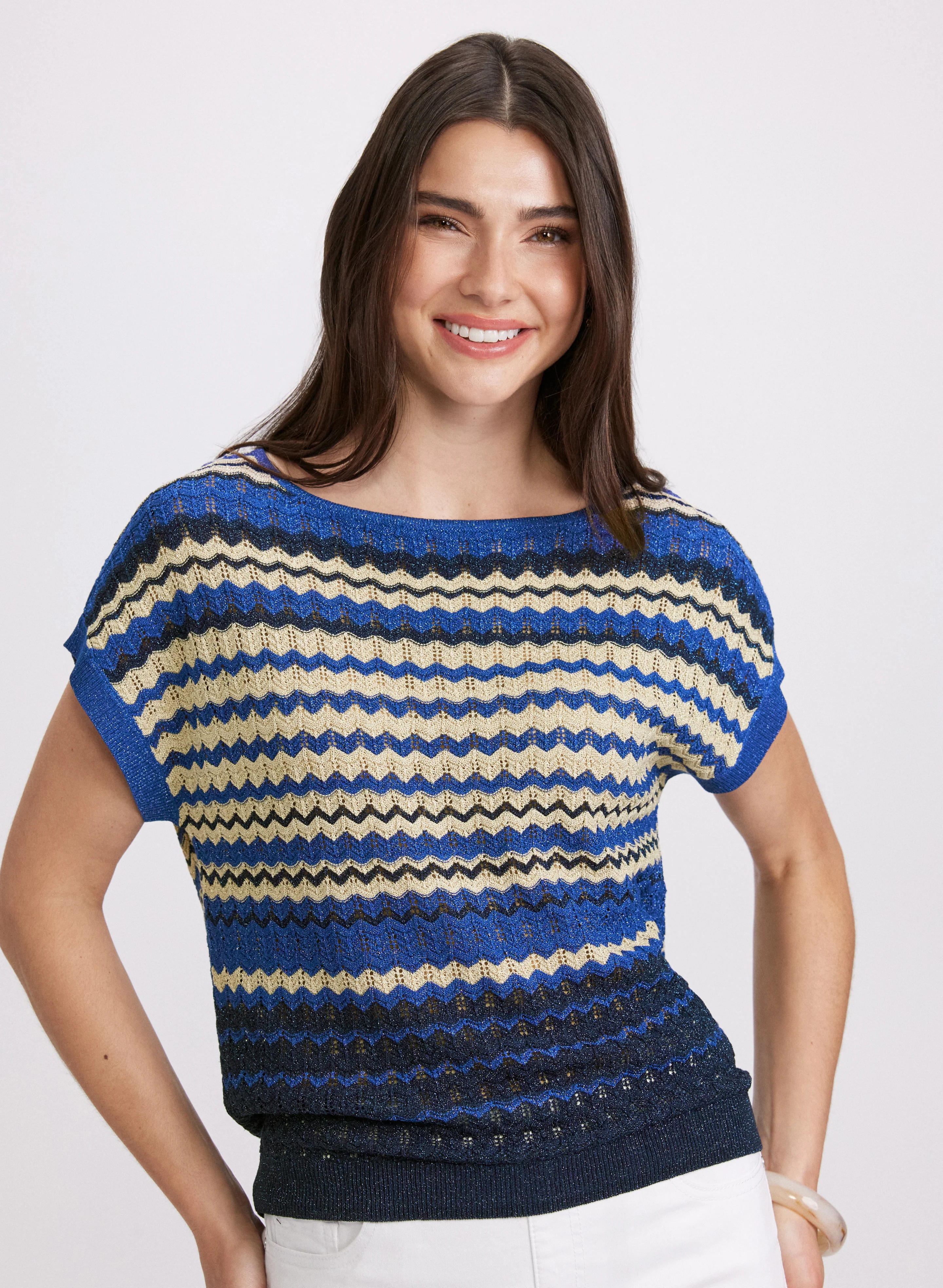 Lurex Striped Knit - Image 2