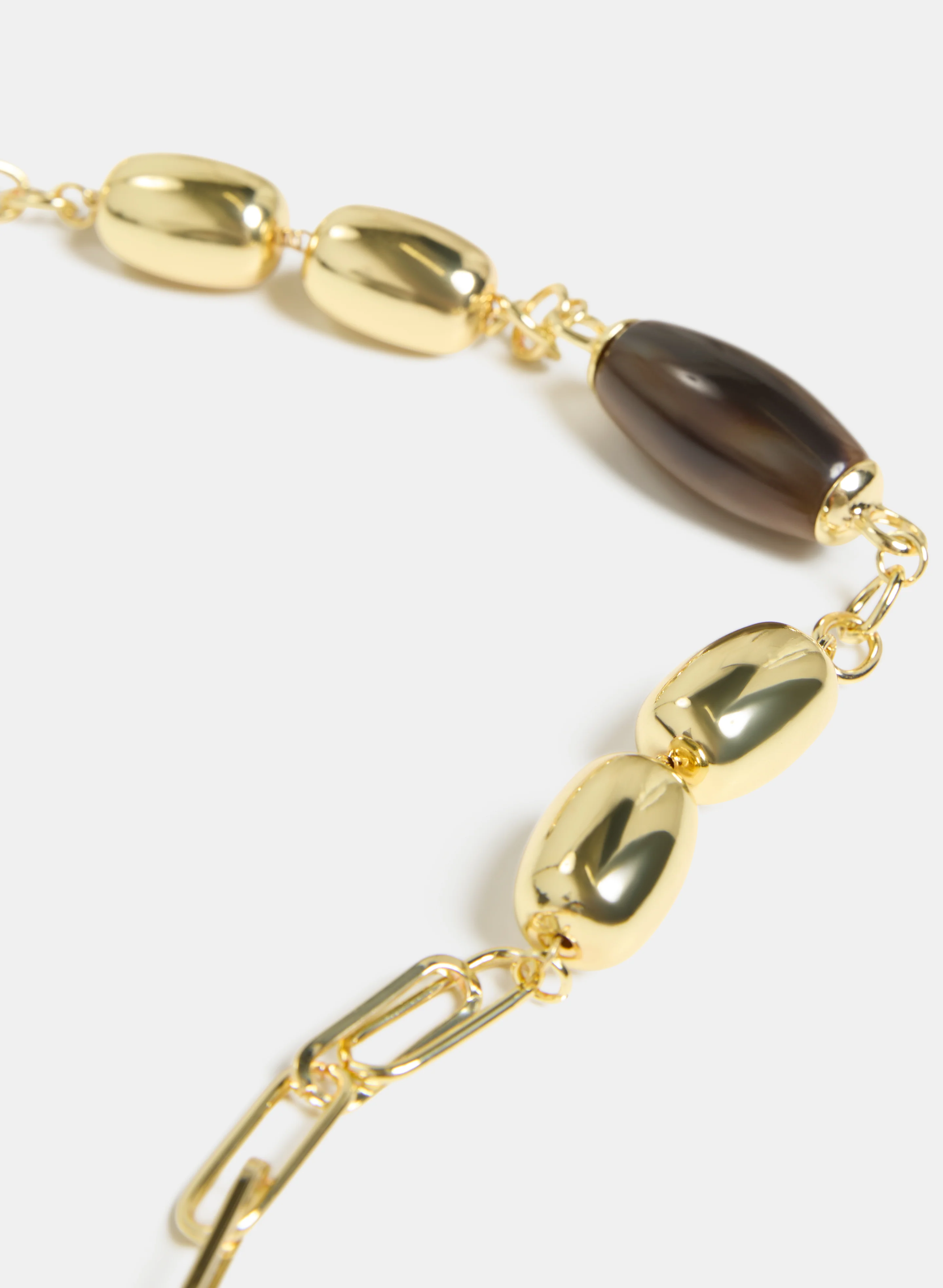 Marble & Chain Necklace - Image 2