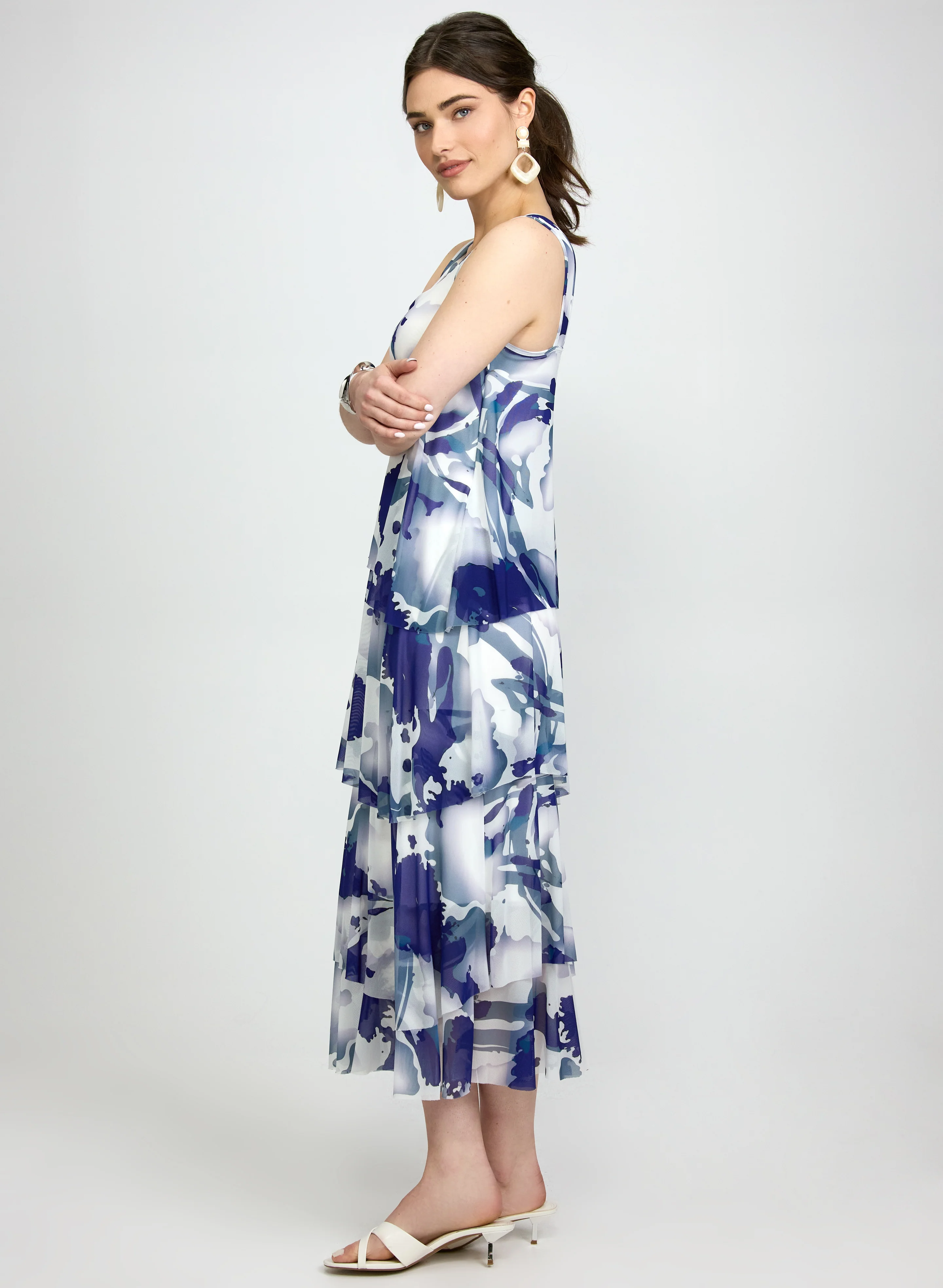 Marble Print Dress - Image 2