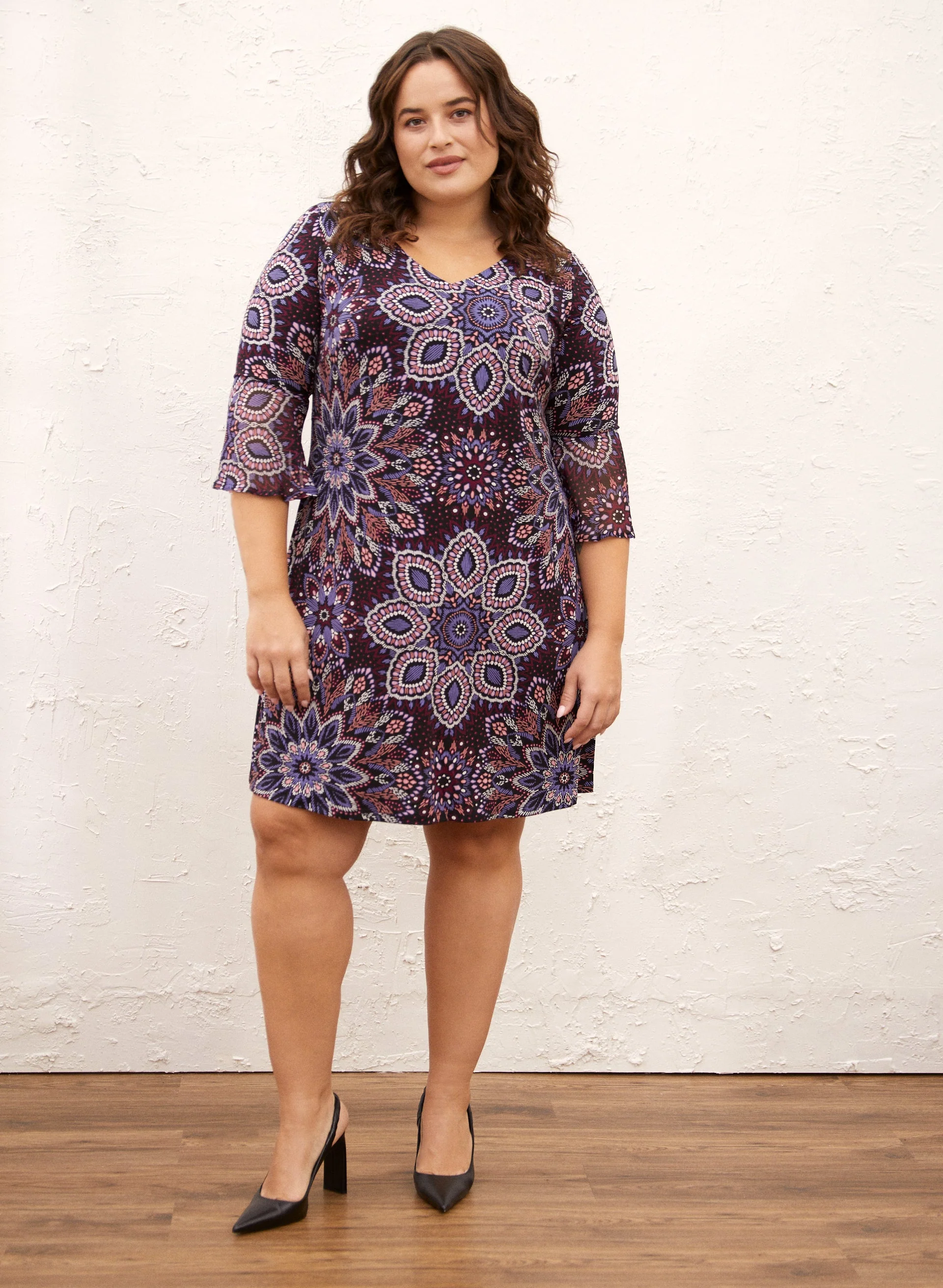 Medallion Print Dress - Image 3