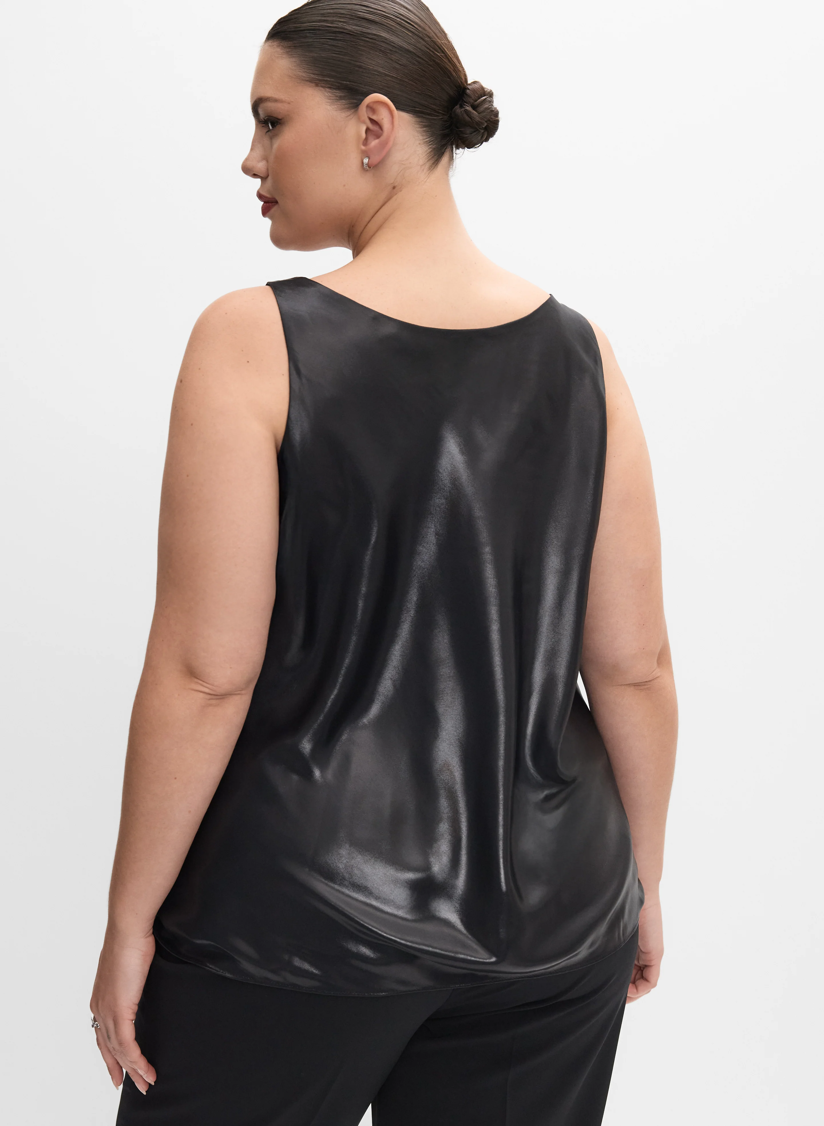 Melanie Lyne - Metallic Lamé Tank Top - Image 5