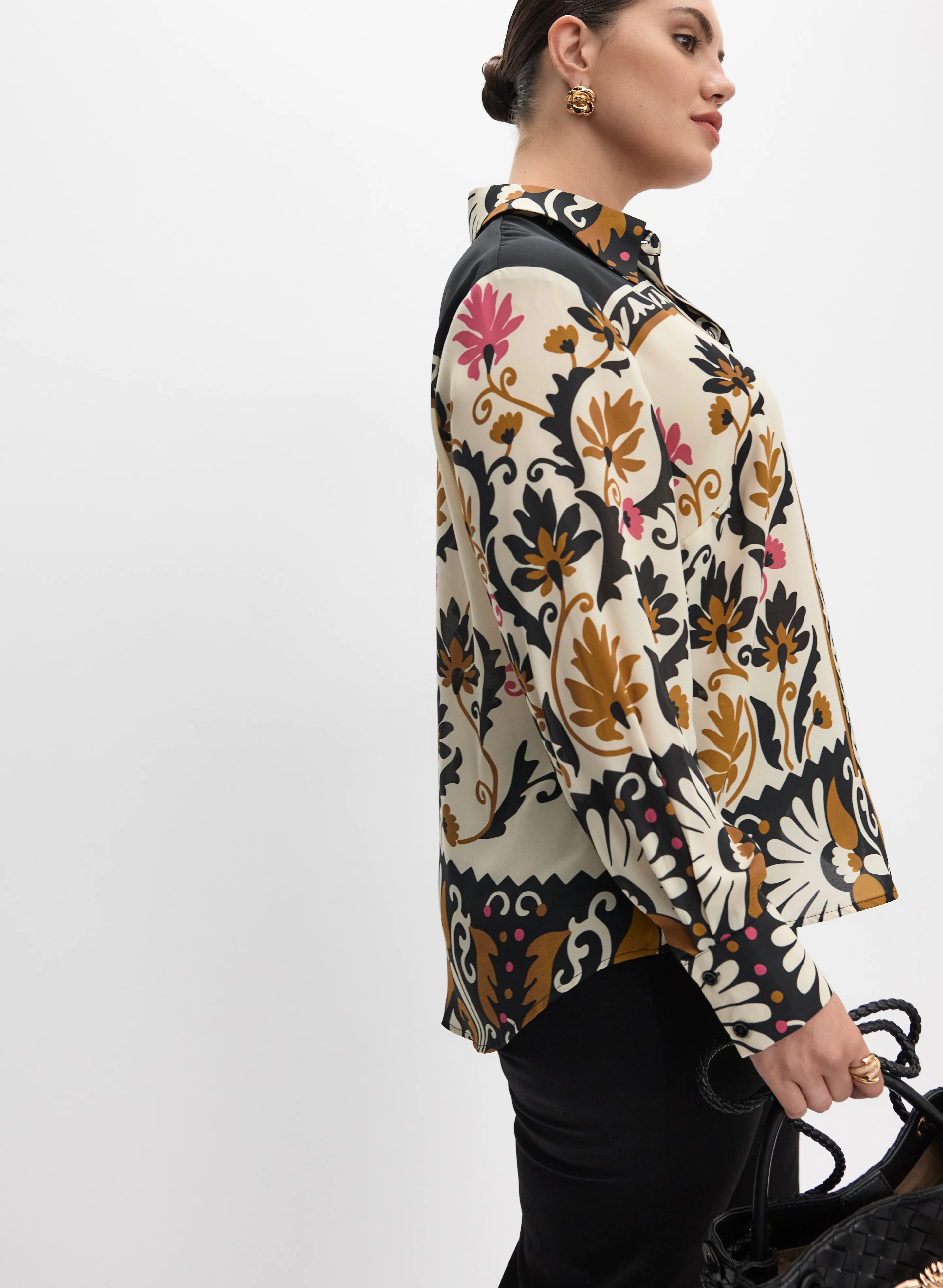 Melanie Lyne - Mixed Floral Print Blouse - Image 5
