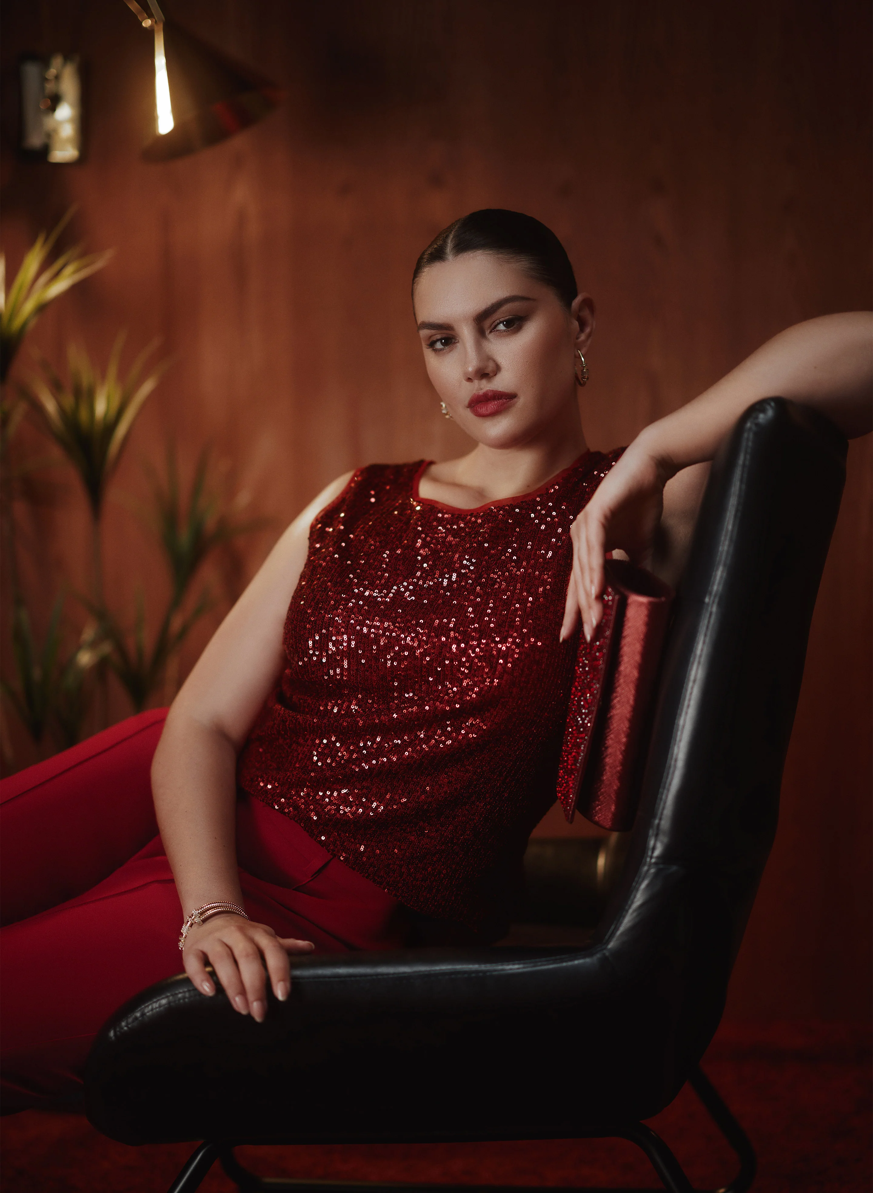 Melanie Lyne - Sequin Embellished Top - Image 3