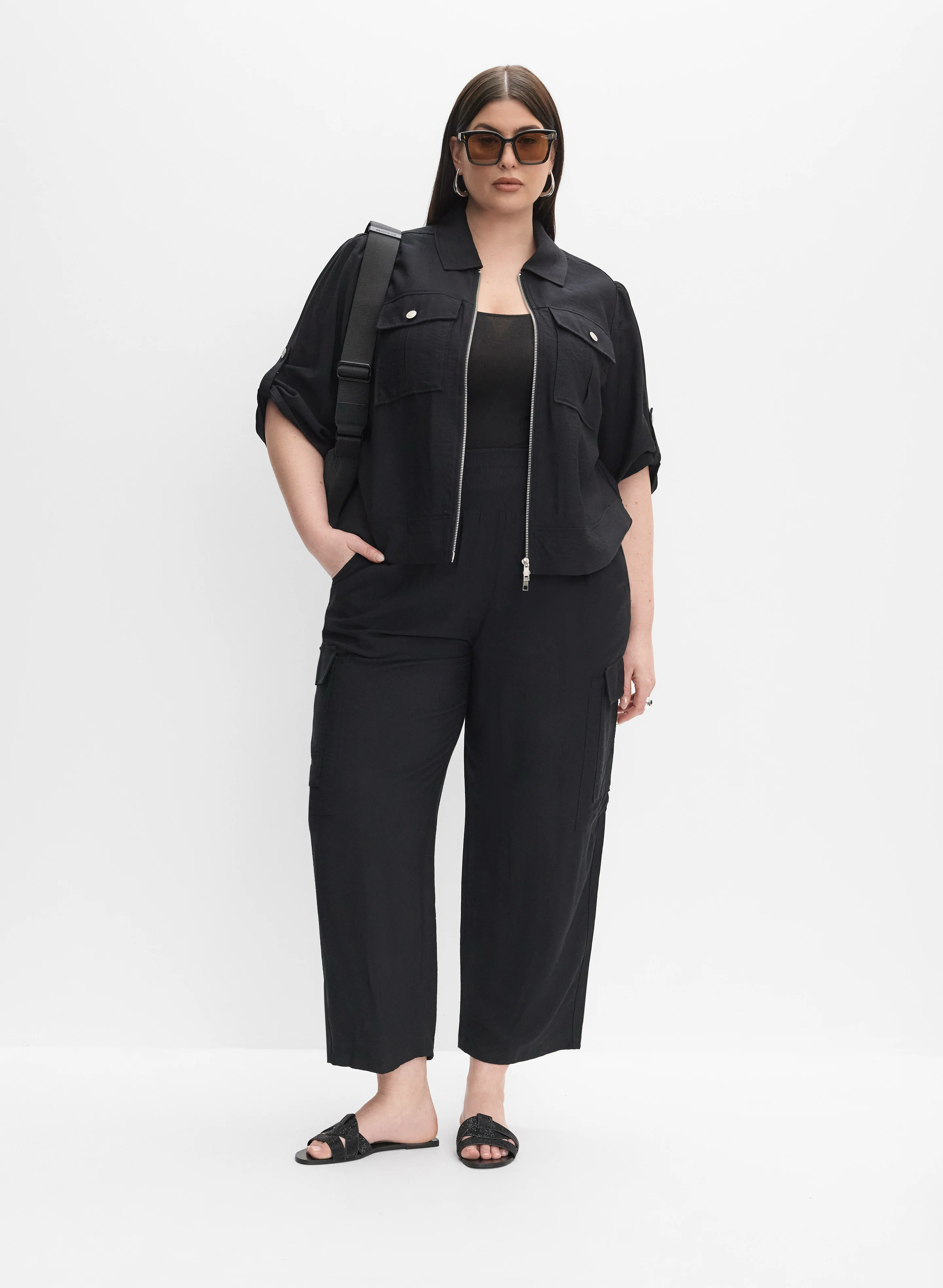 Melanie Lyne - Straight-Leg Cargo Pants - Image 4